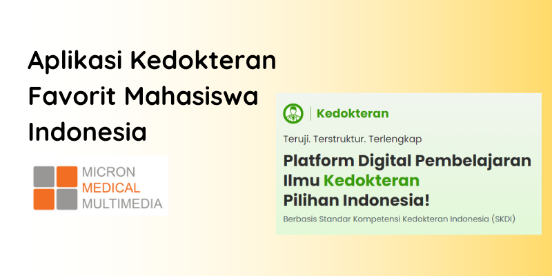 Aplikasi Kedokteran Terfavorit Mahasiswa Indonesia