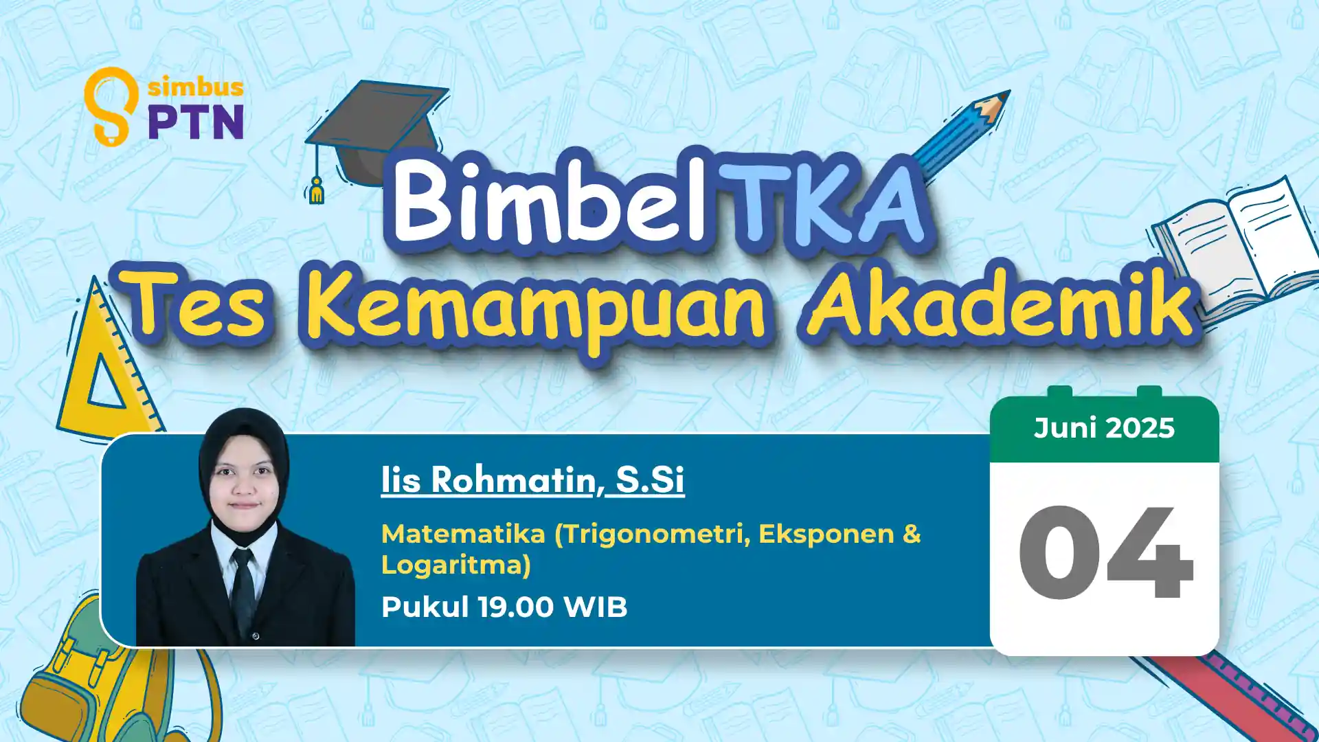 Subtest Matematika (Trigonometri, Eksponen & Logaritma)