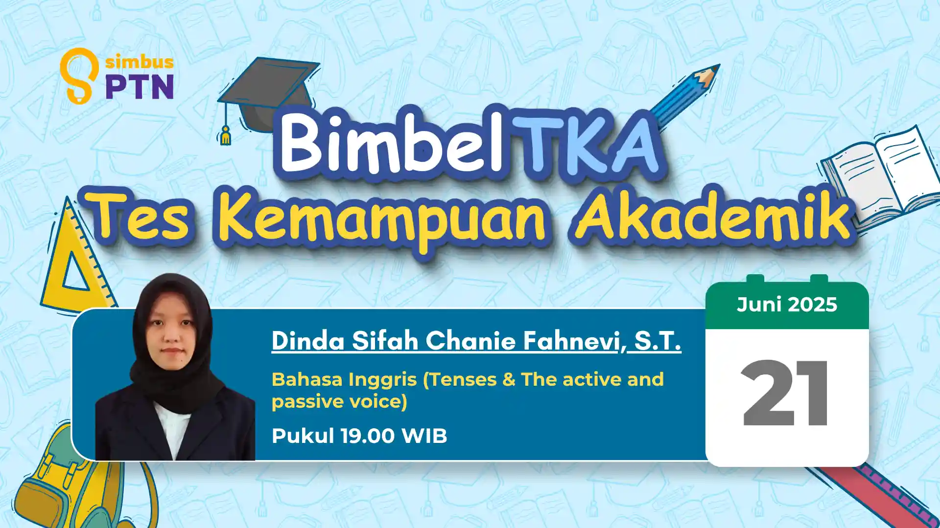 Subtest Bahasa Inggris (Tenses & The active and passive voice)