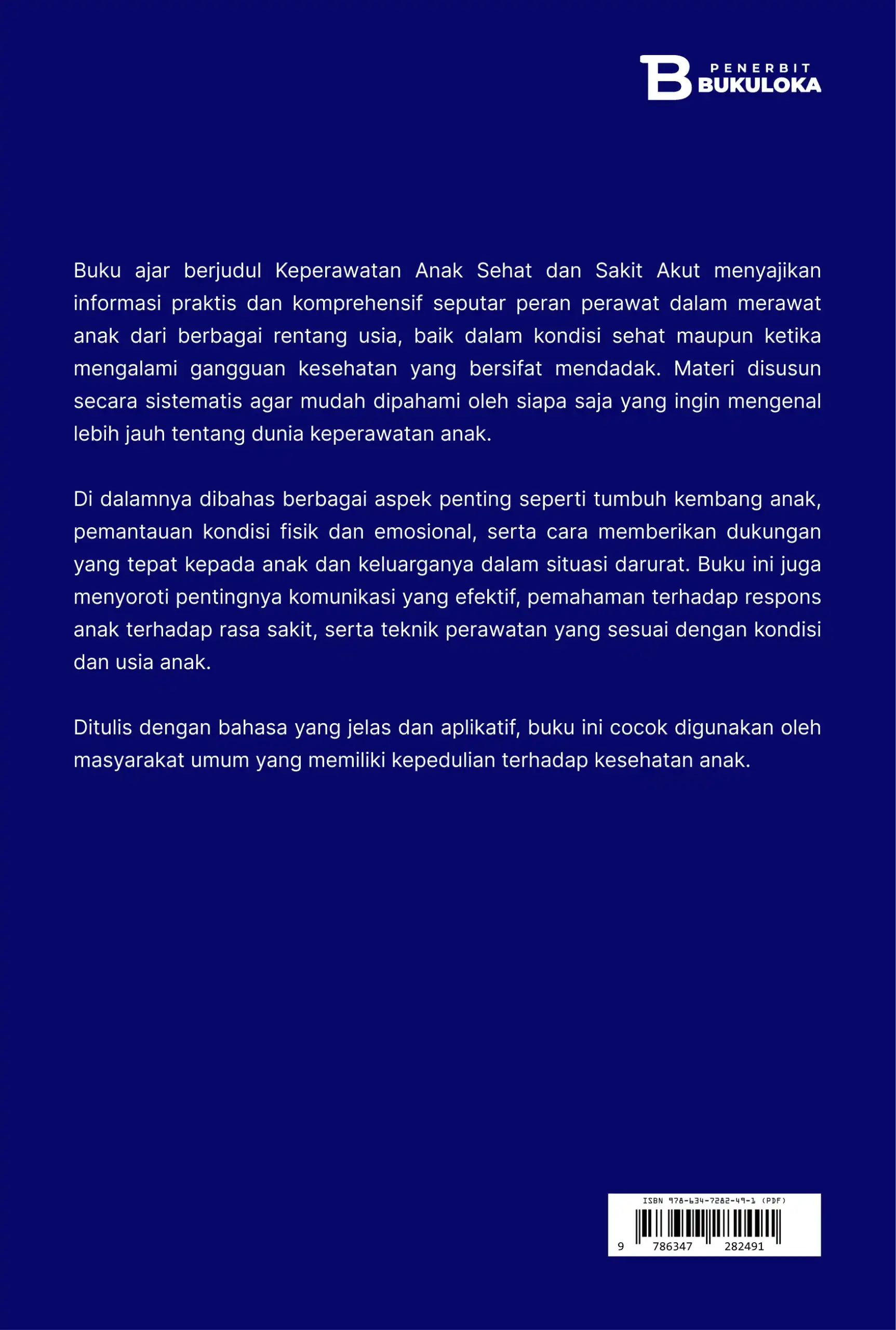 Keperawatan Anak Sehat dan Sakit Akut 