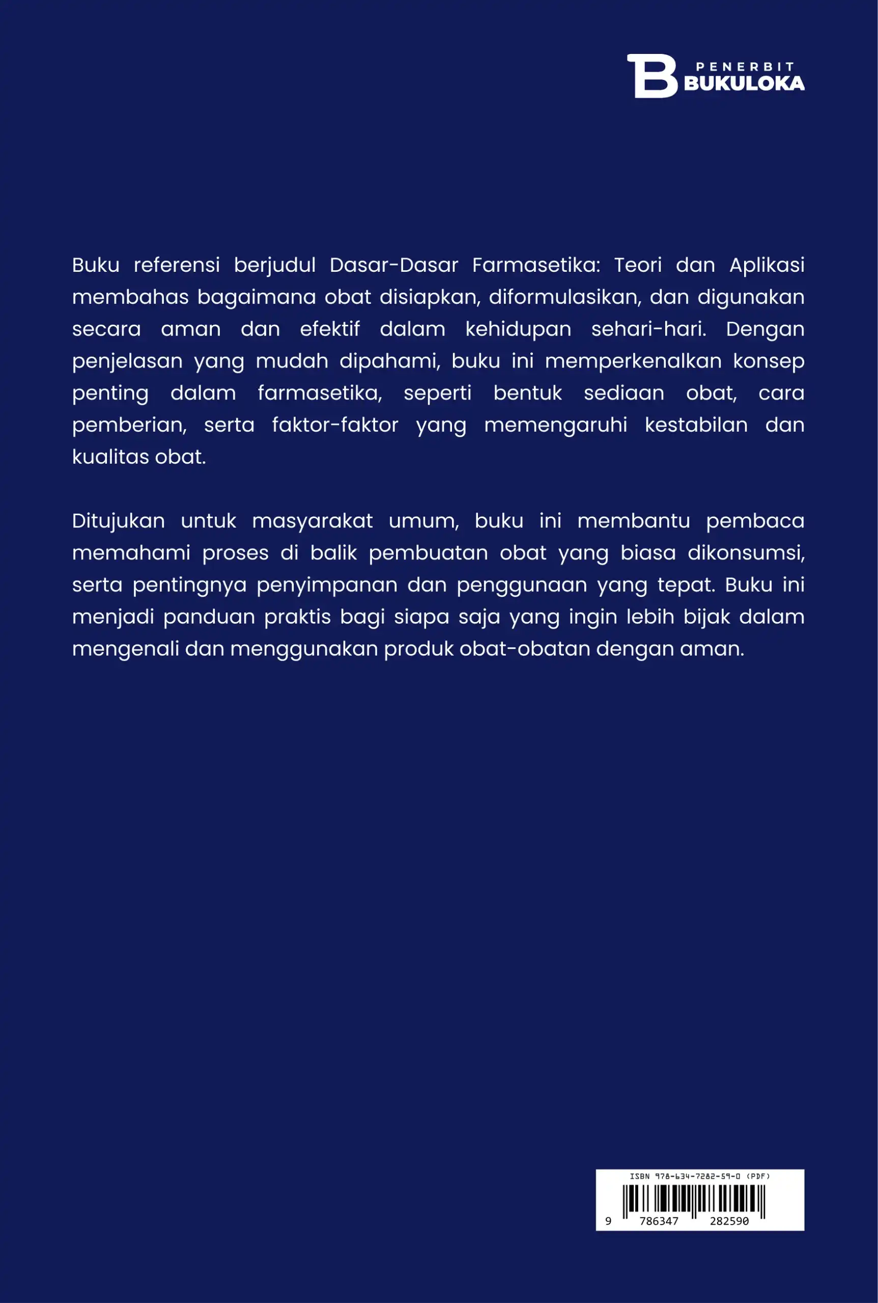 Dasar-Dasar Farmasetika: Teori dan Aplikasi