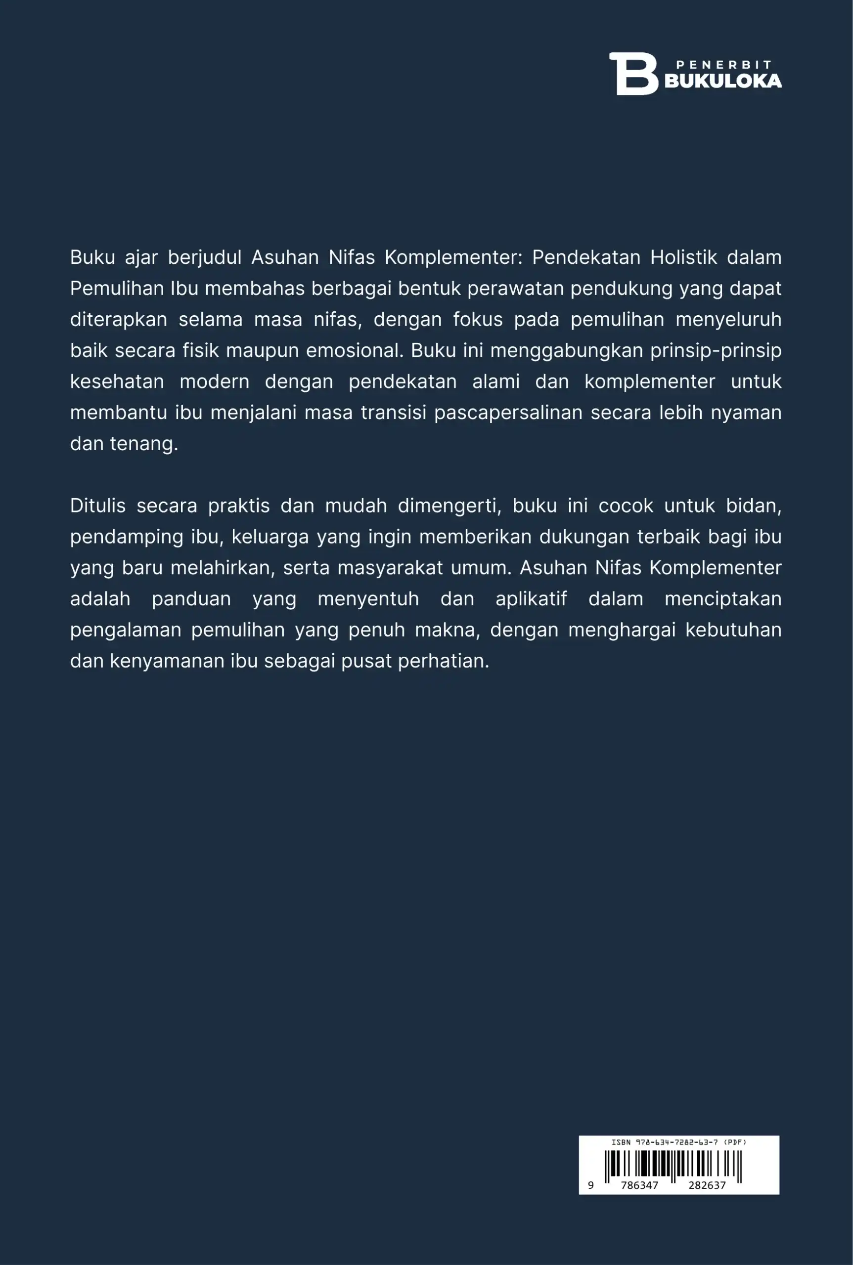 Asuhan Nifas Komplementer: Pendekatan Holistik dalam Pemulihan Ibu 