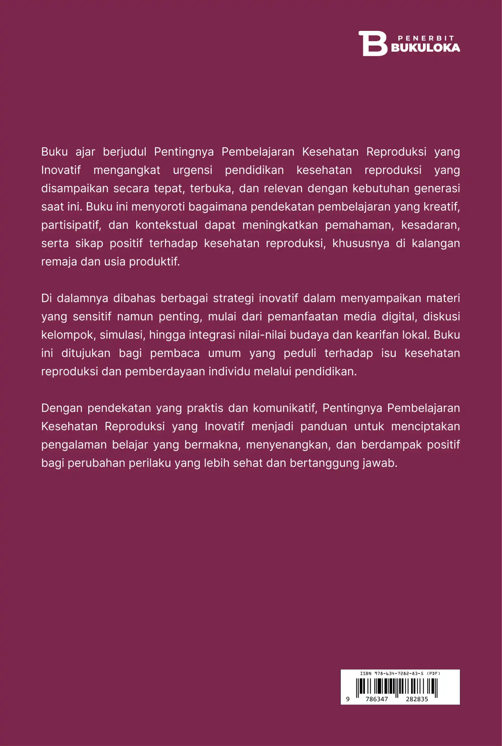 Pentingnya Pembelajaran Kesehatan Reproduksi yang Inovatif 