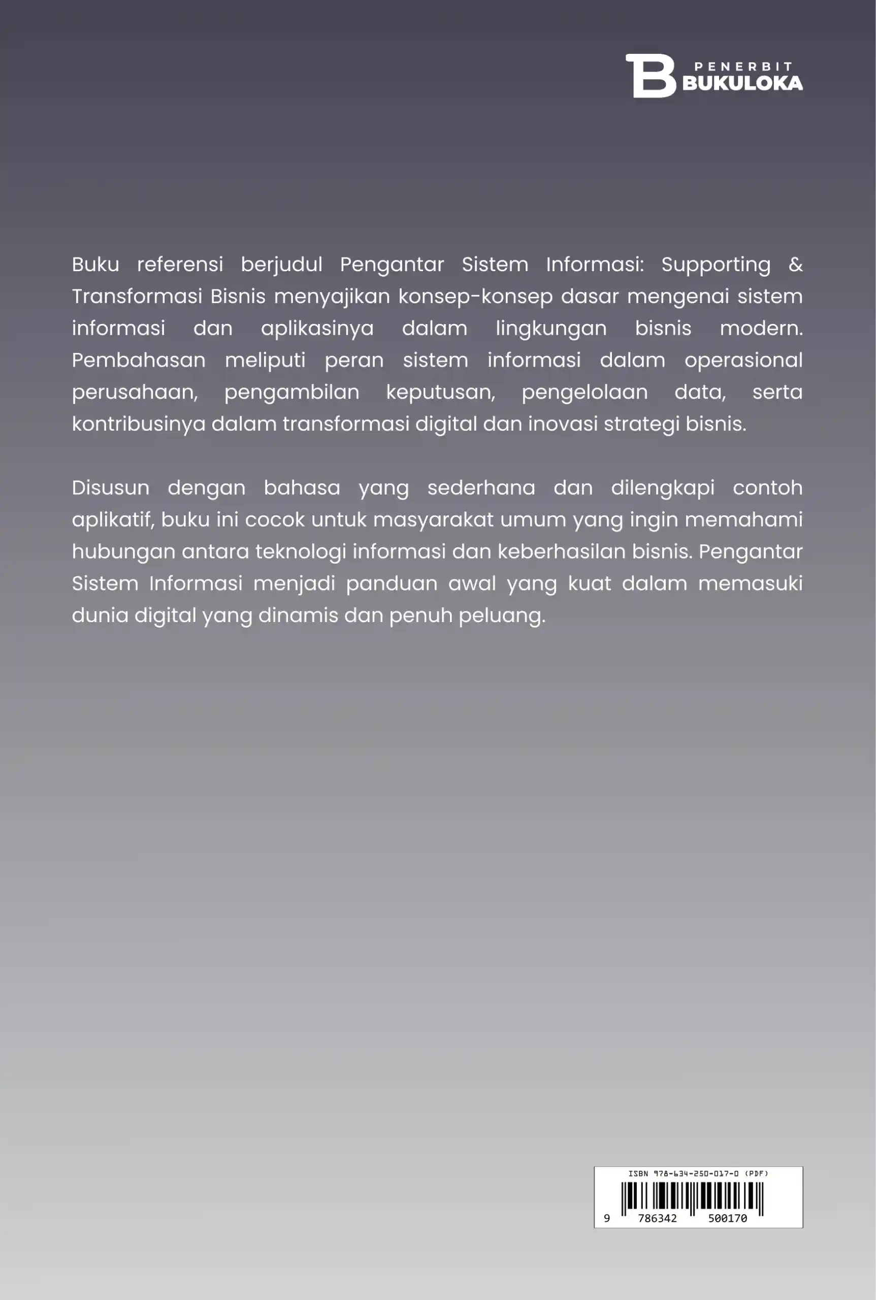 Pengantar Sistem Informasi: Supporting & Transformasi Bisnis 