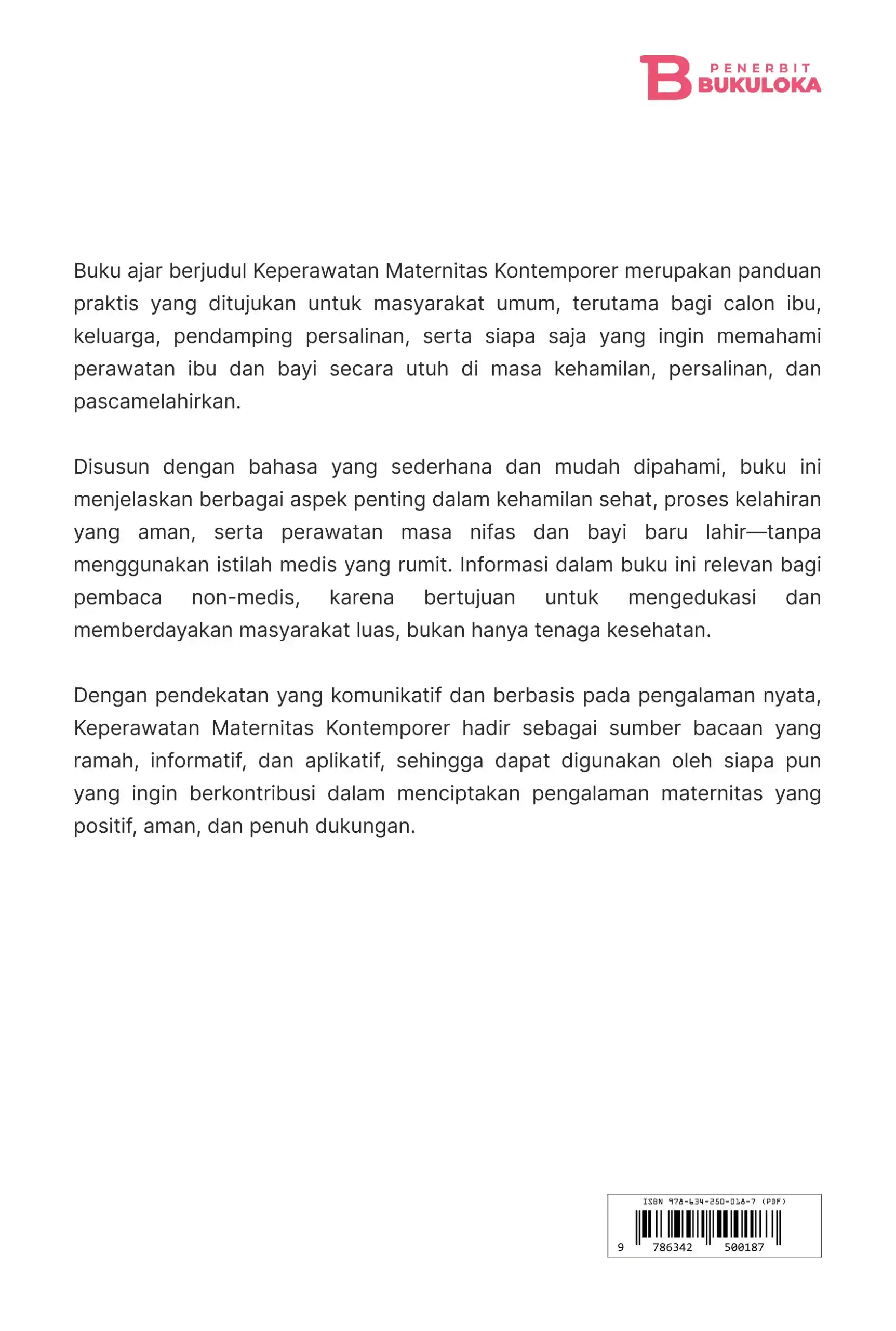 Keperawatan Maternitas Kontemporer 