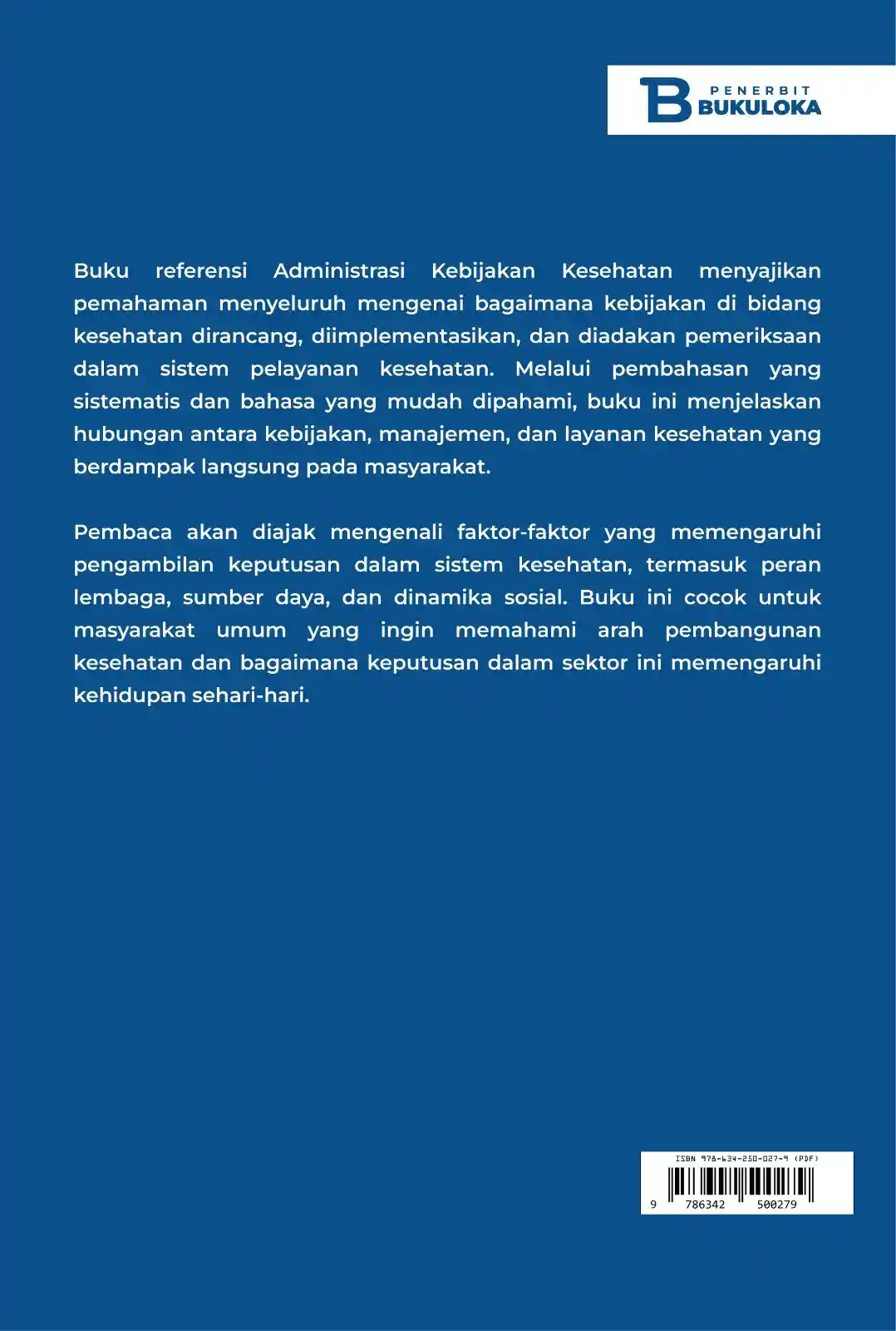 Administrasi Kebijakan Kesehatan