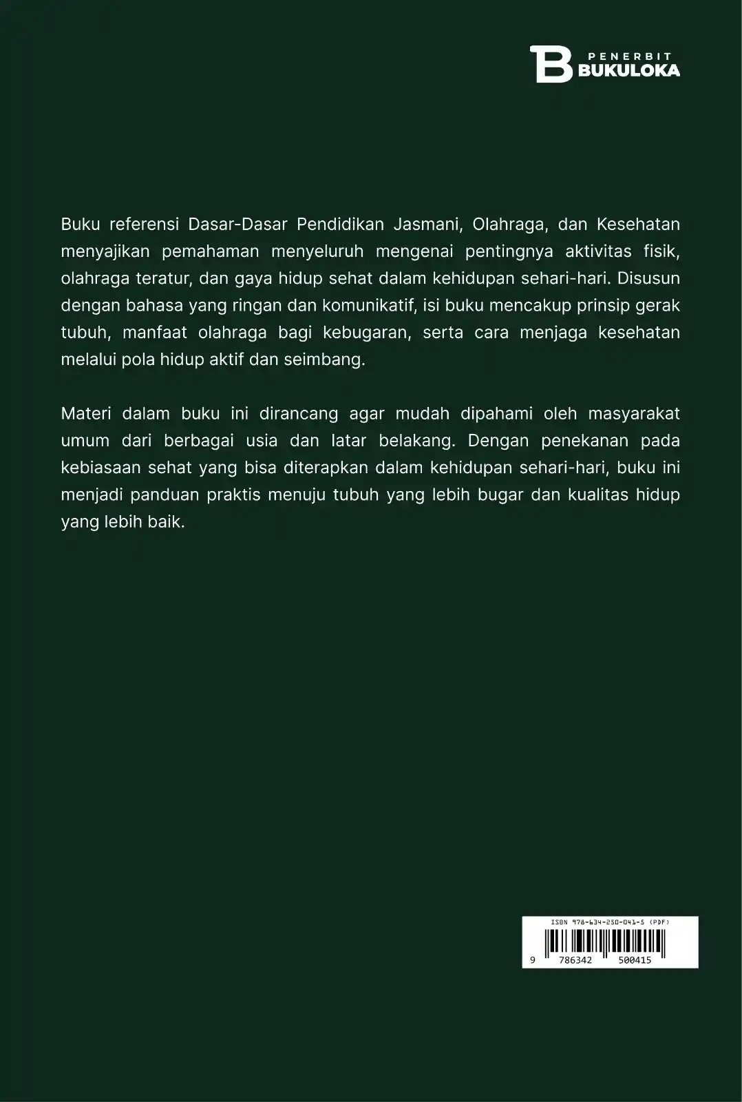 Dasar-Dasar Pendidikan Jasmani, Olahraga, dan Kesehatan