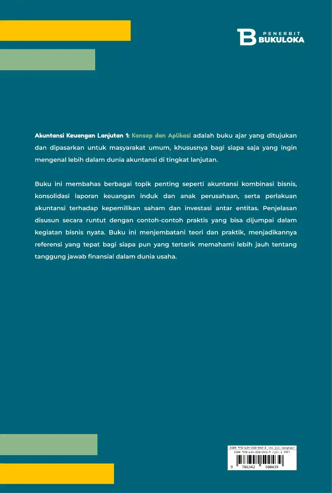 Akuntansi Keuangan Lanjutan 1: Konsep dan Aplikasi