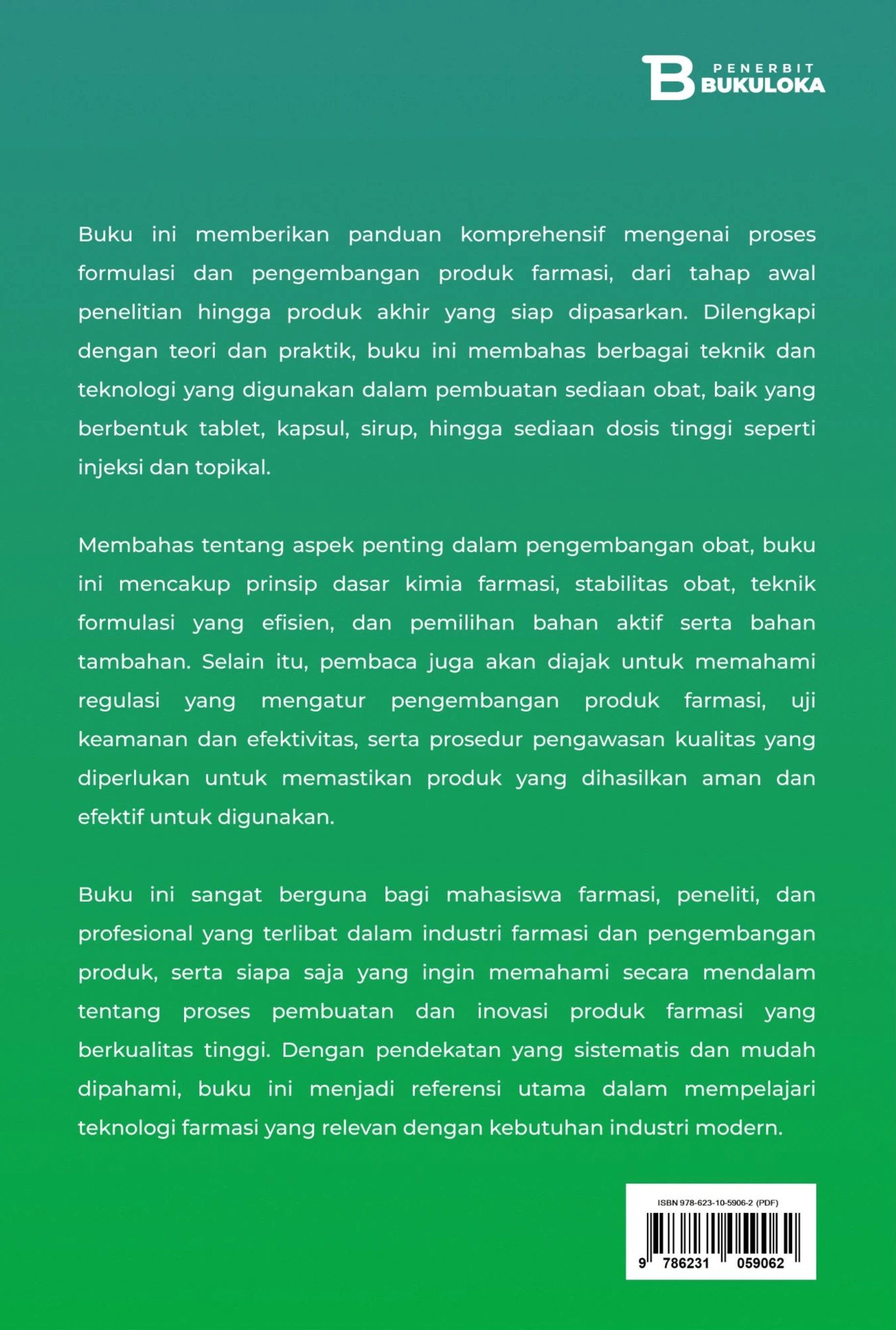 Teknologi Farmasi: Formulasi Dan Pengembangan Produk