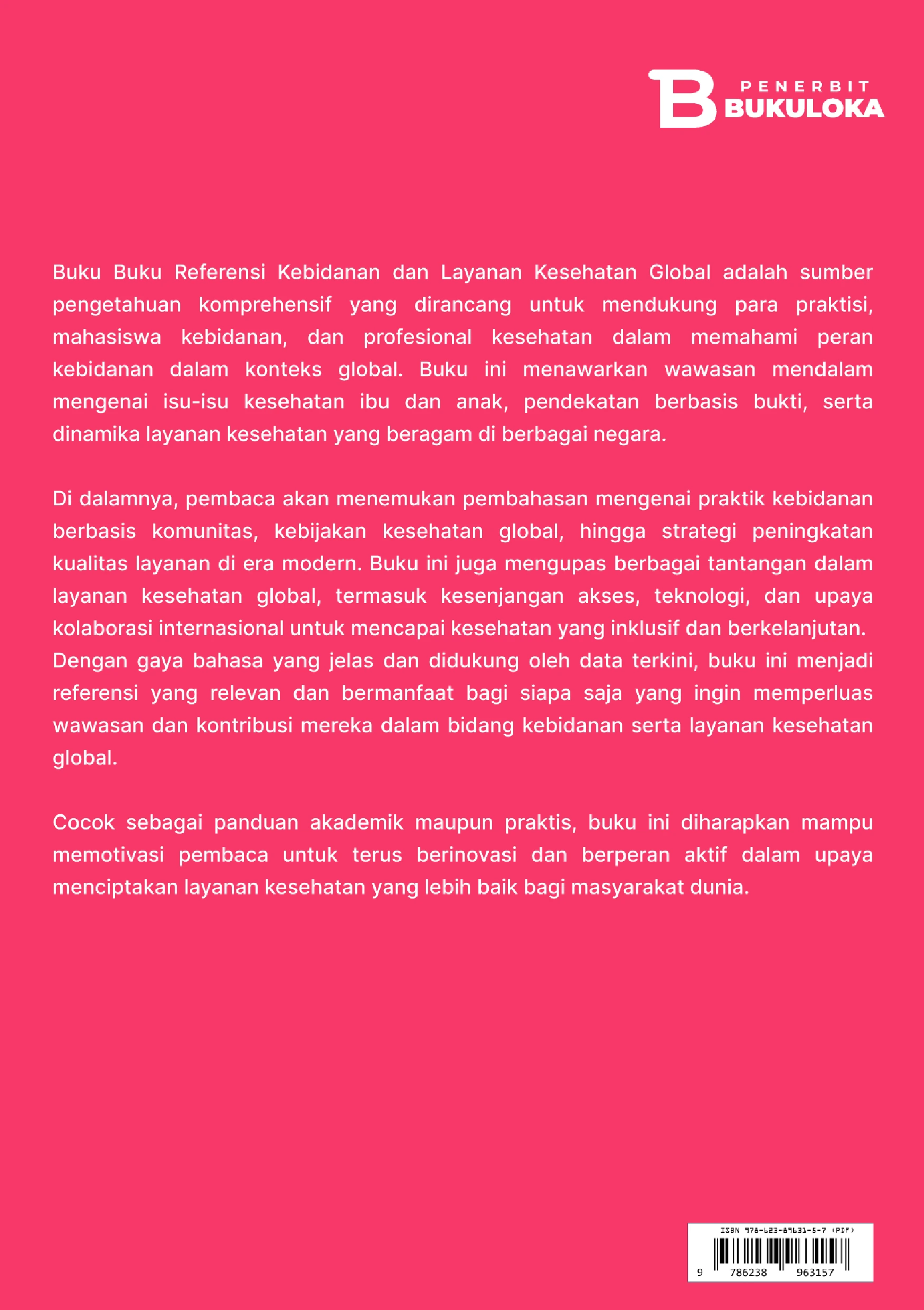 Buku Referensi Kebidanan Dan Layanan Kesehatan Global