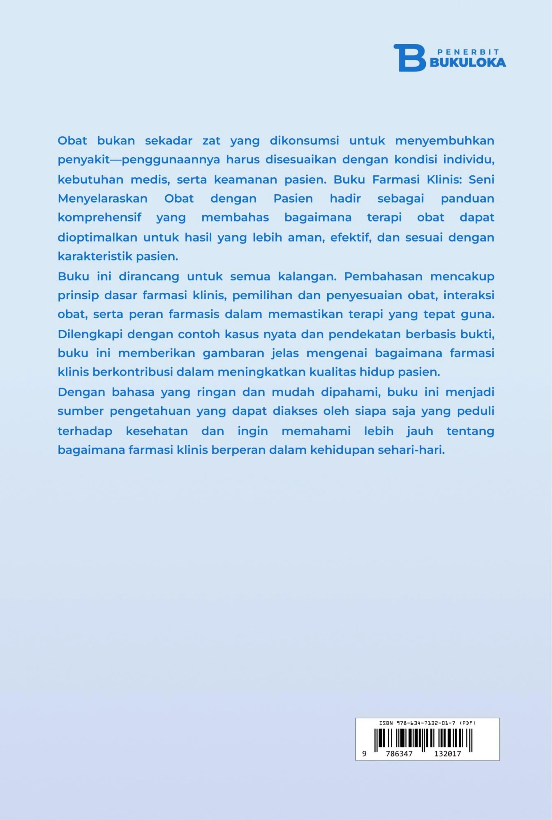 Buku Referensi Farmasi Klinis: Seni Menyelaraskan Obat Dengan Pasien