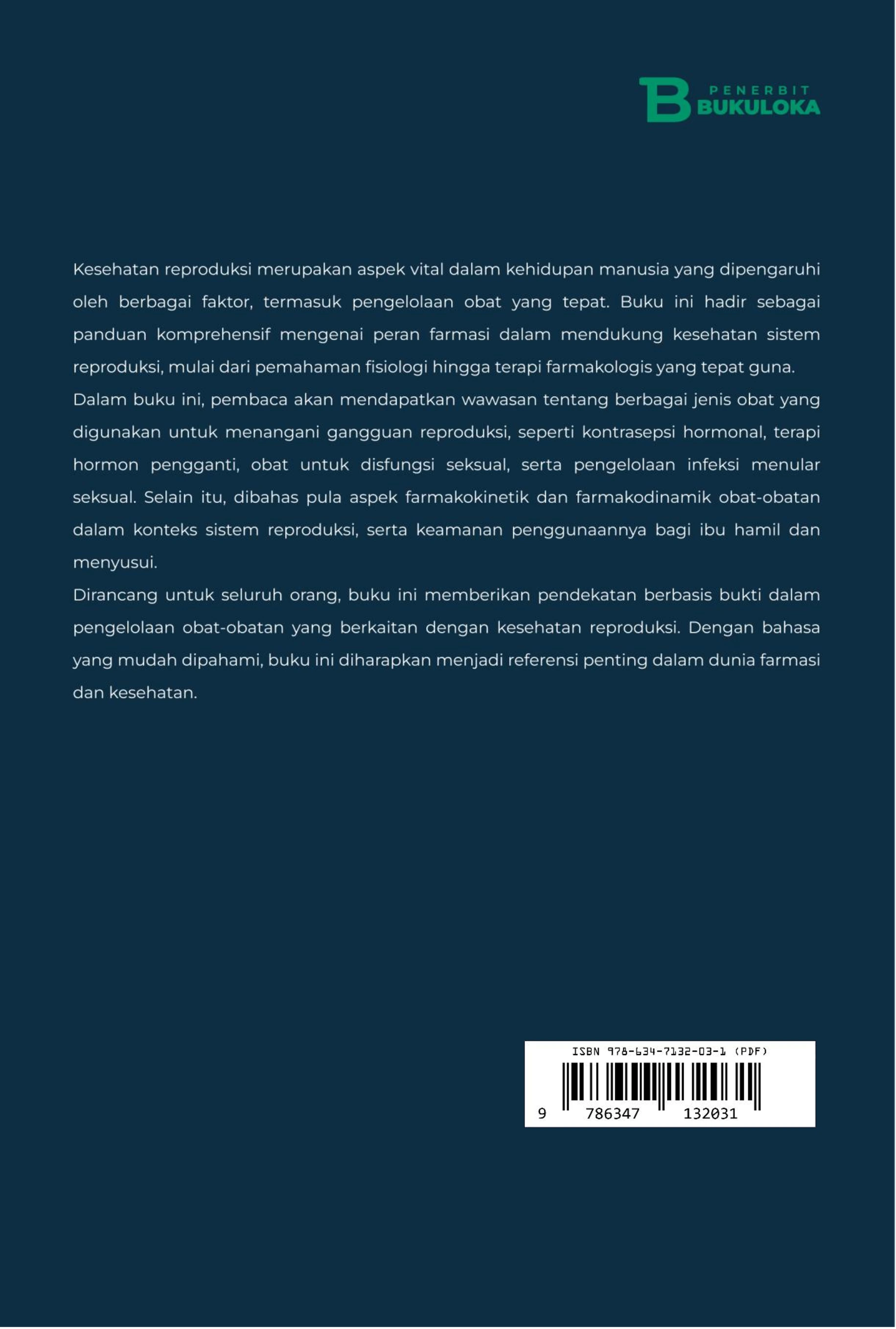 Farmasi Dalam Kesehatan Reproduksi: Pengelolaan Obat Untuk Sistem Reproduksi