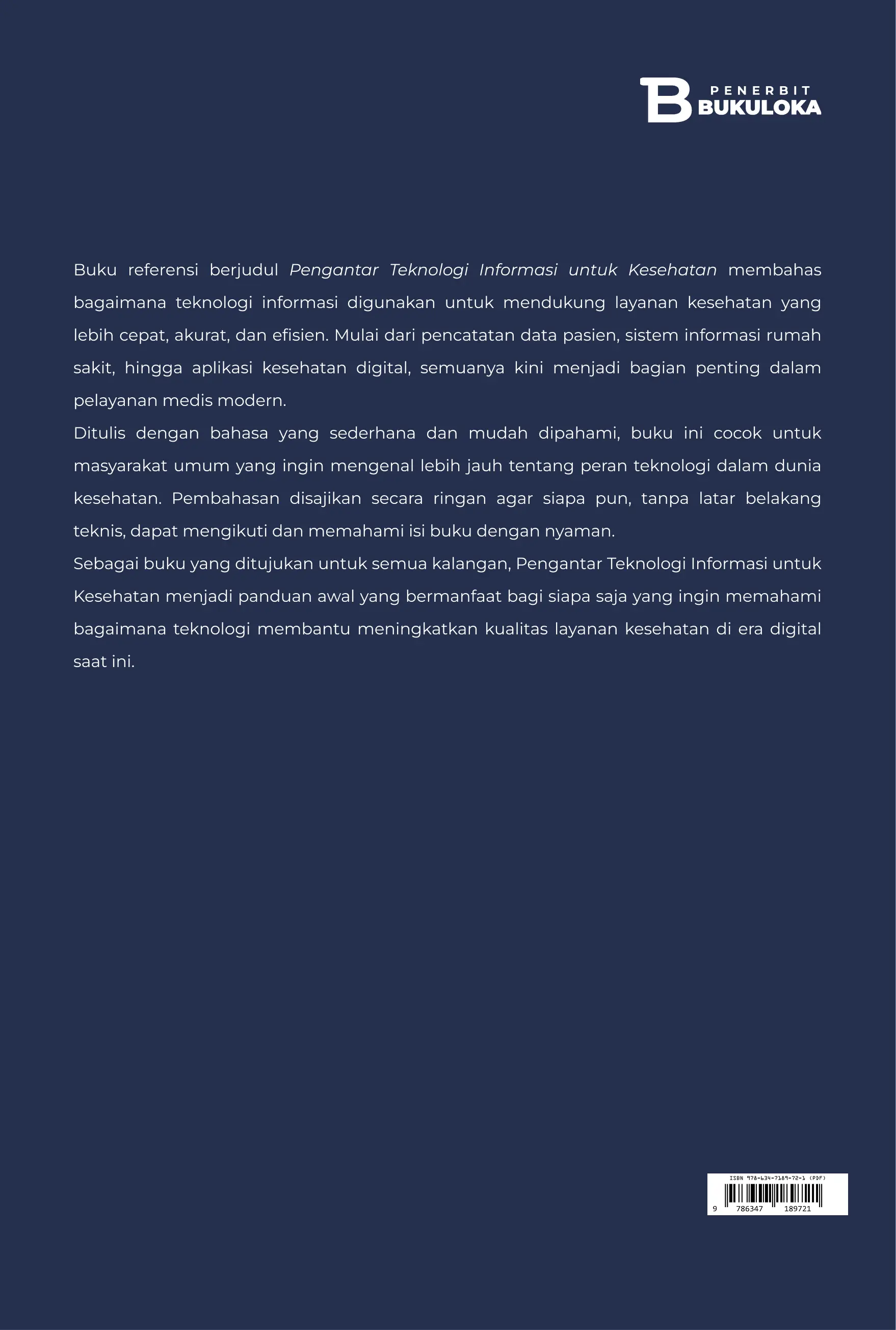 Pengantar Teknologi Informasi untuk Kesehatan