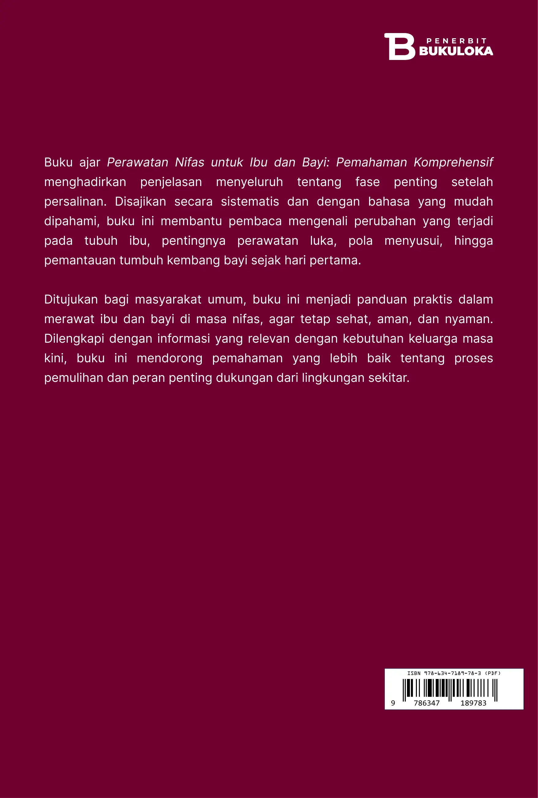 Perawatan Nifas untuk Ibu dan Bayi: Pemahaman Komprehensif