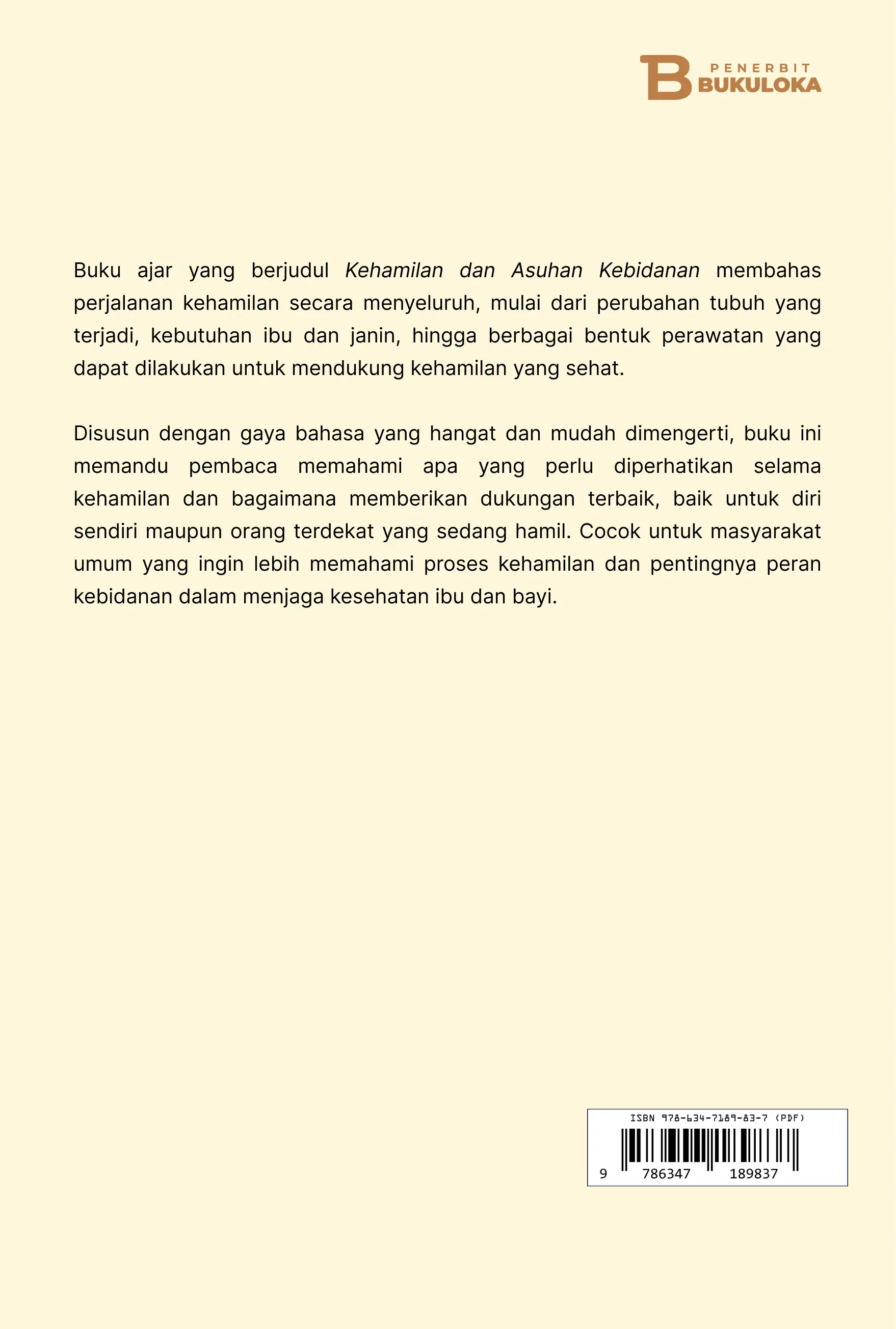 Kehamilan dan Asuhan Kebidanan