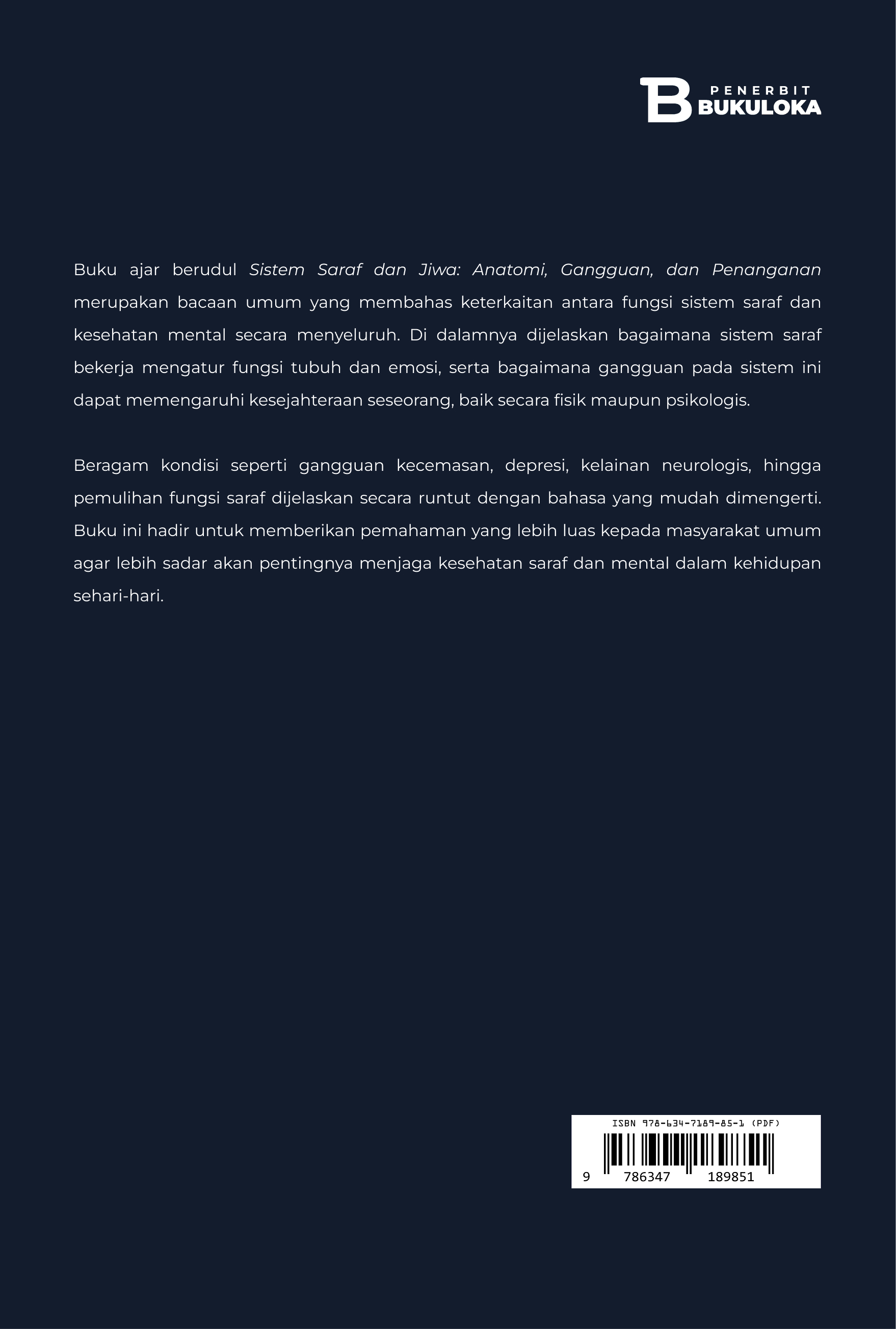 Sistem Saraf dan Jiwa: Anatomi, Gangguan, dan Penanganan