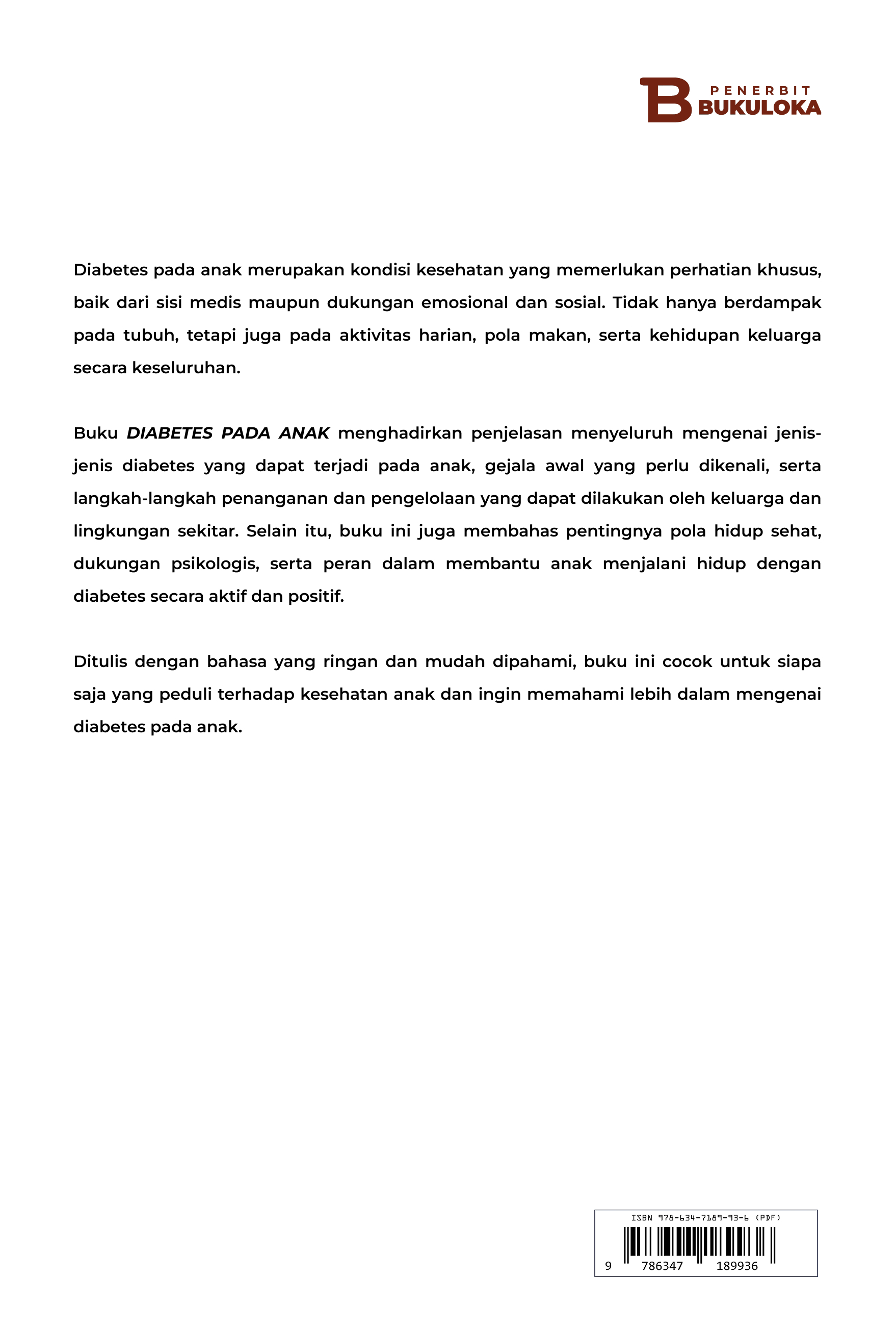 DIABETES PADA ANAK