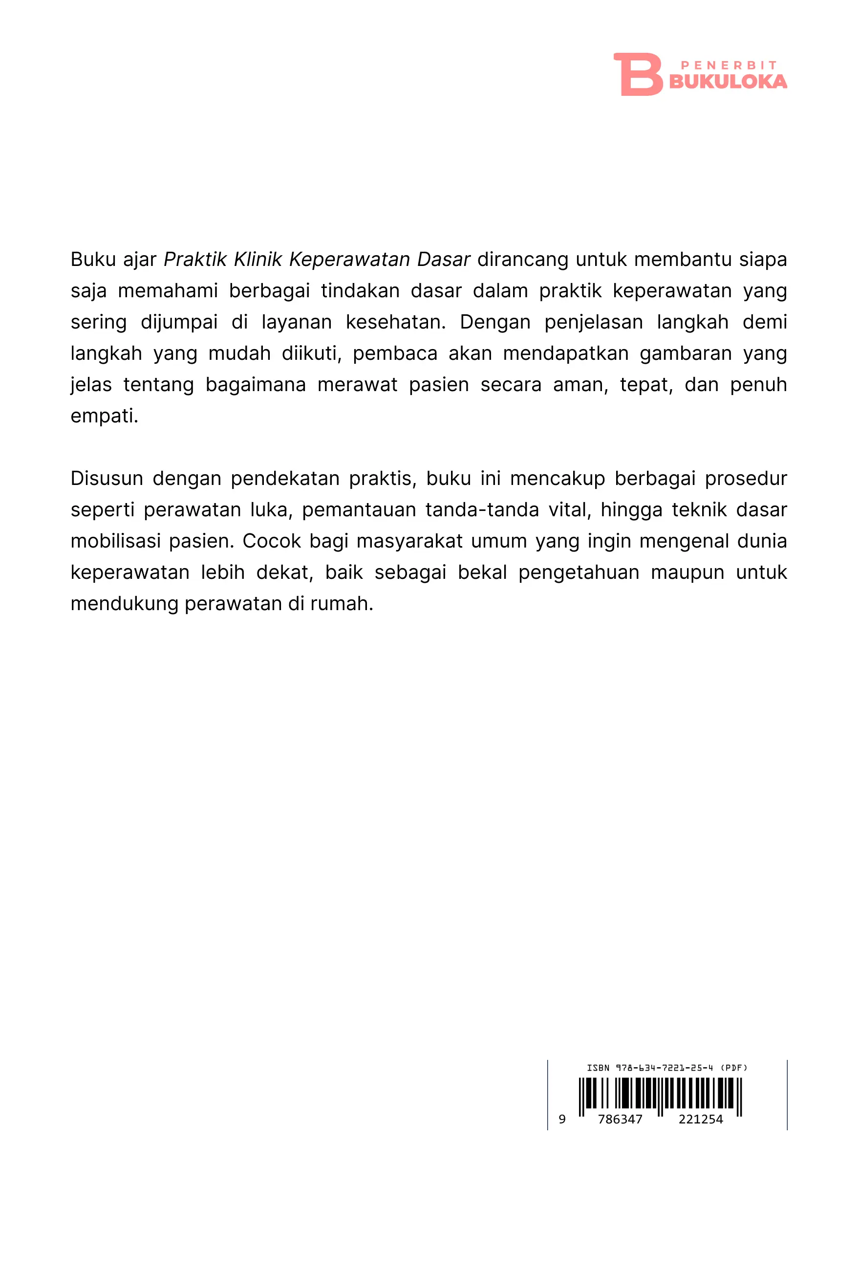 Praktik Klinik Keperawatan Dasar