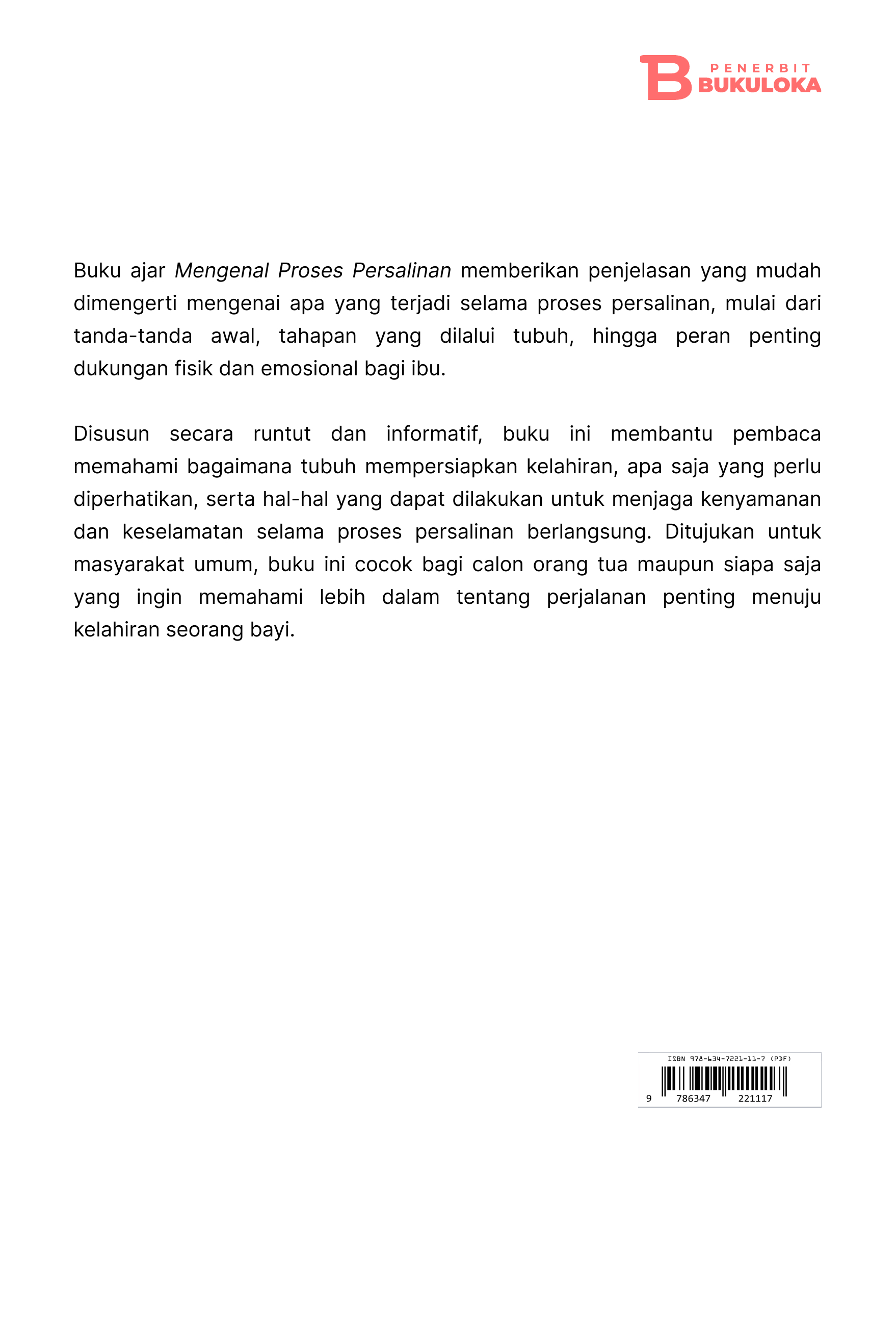 Mengenal Proses Persalinan