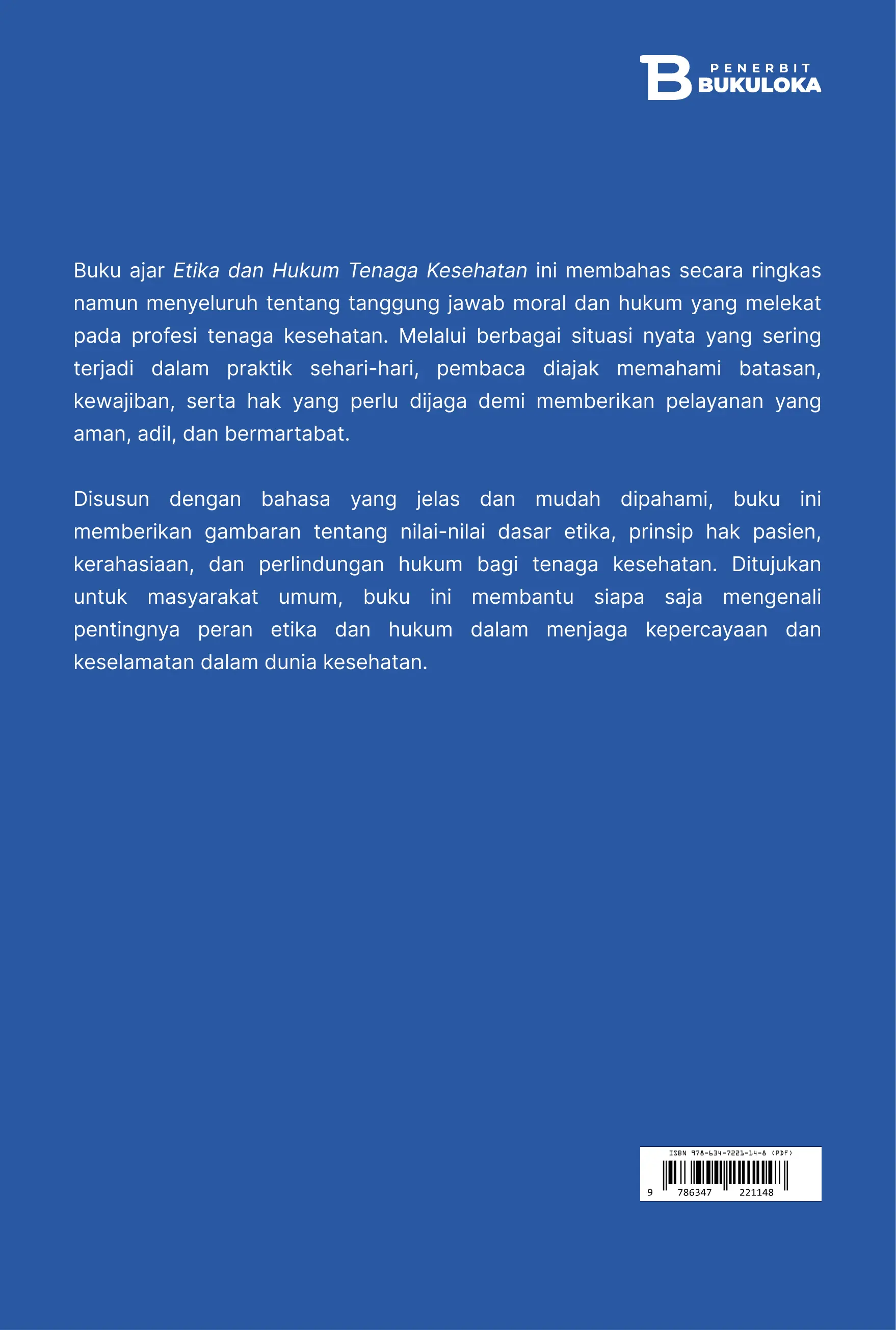 Etika dan Hukum Tenaga Kesehatan 