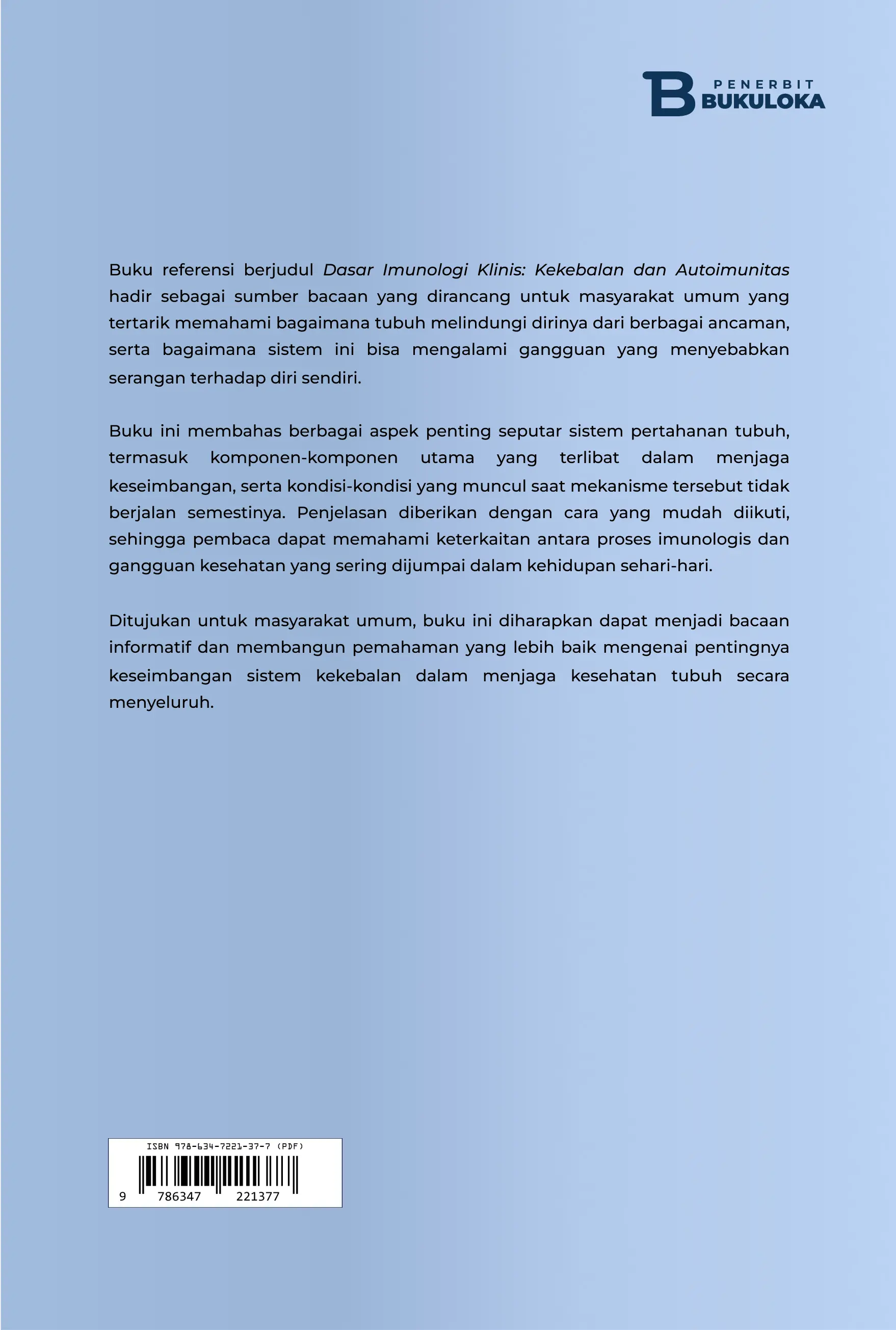 Dasar Imunologi Klinis: Kekebalan  dan Autoimunitas 