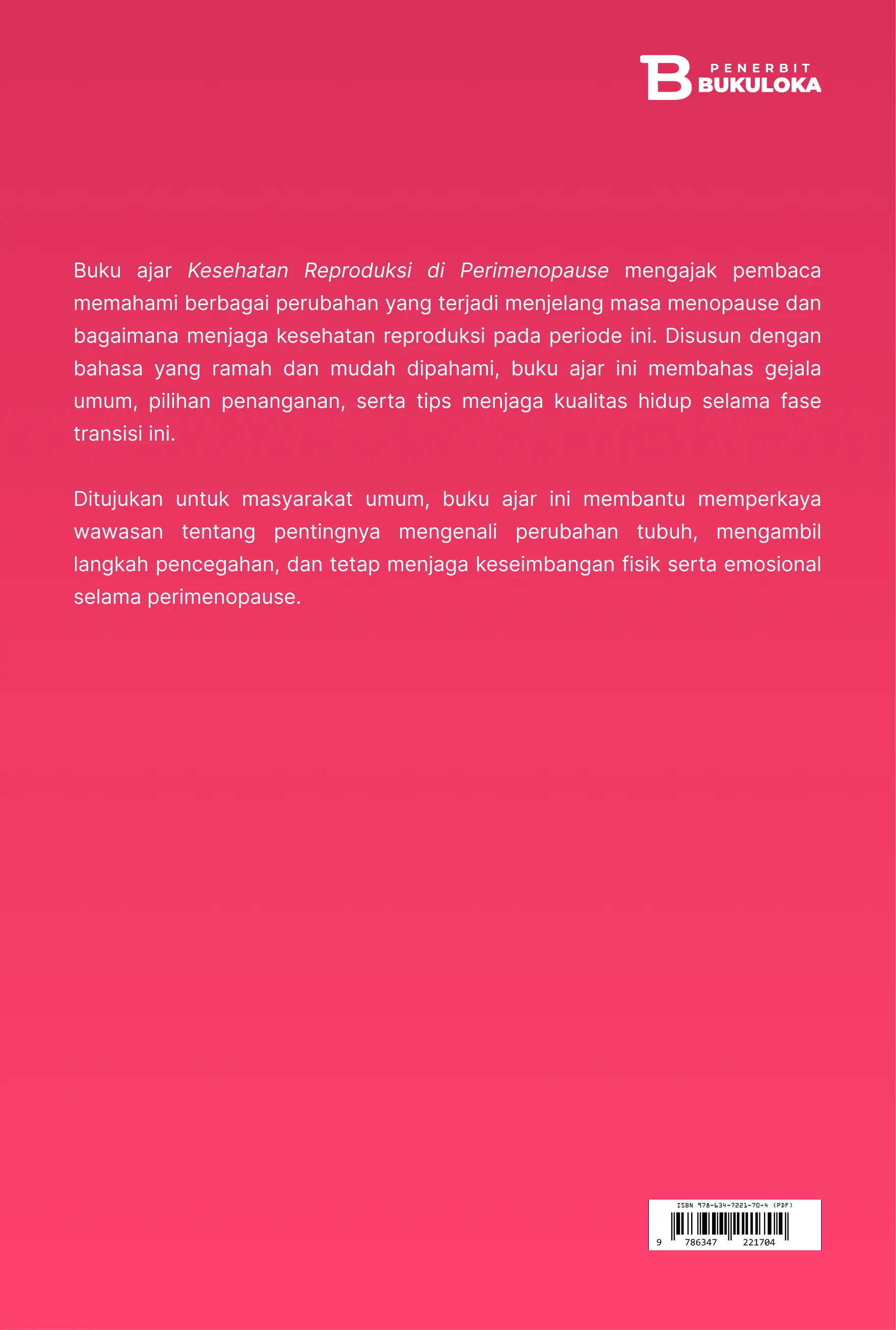 Kesehatan Reproduksi di Perimenopause 