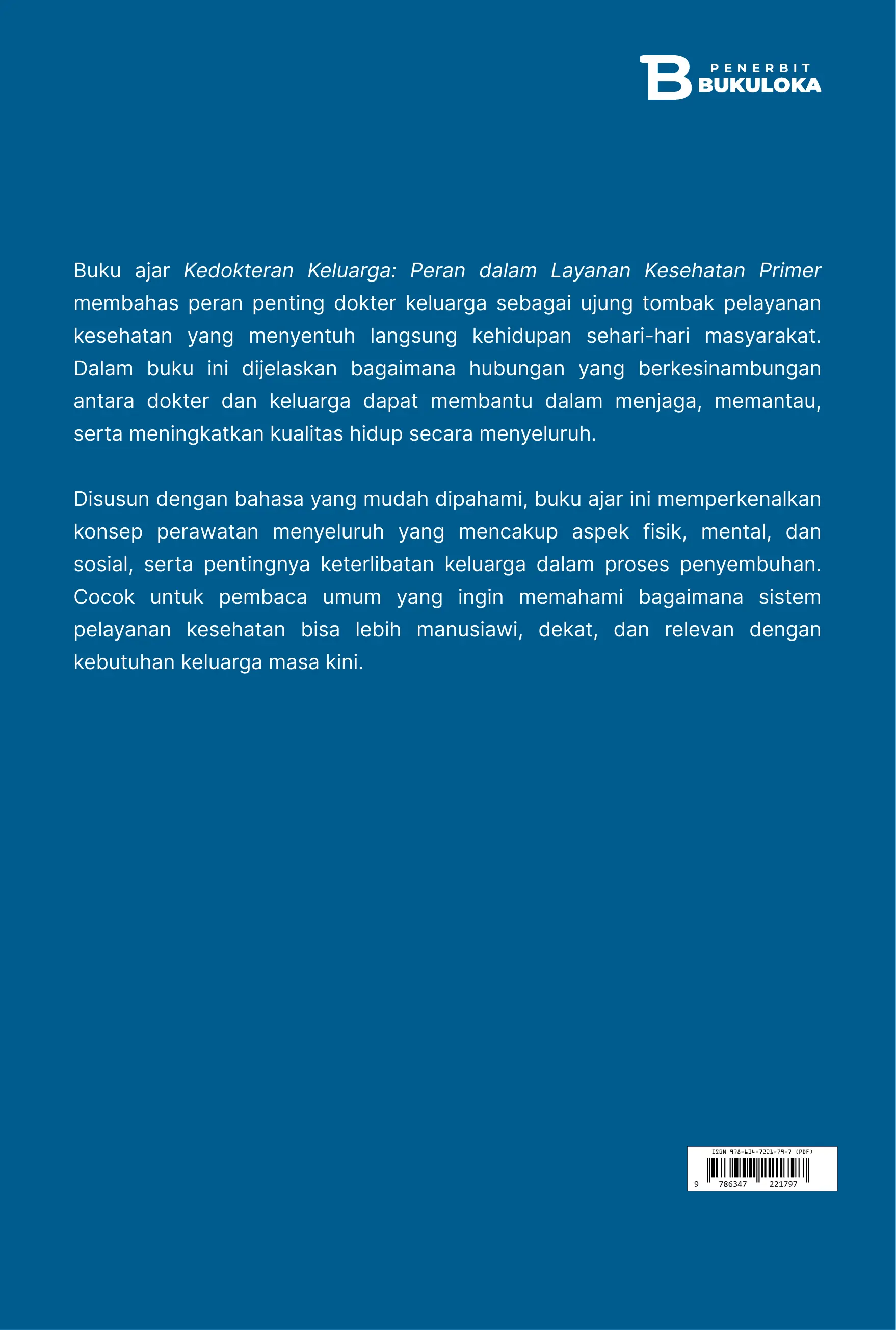 Kedokteran Keluarga: Peran dalam Layanan Kesehatan Primer 