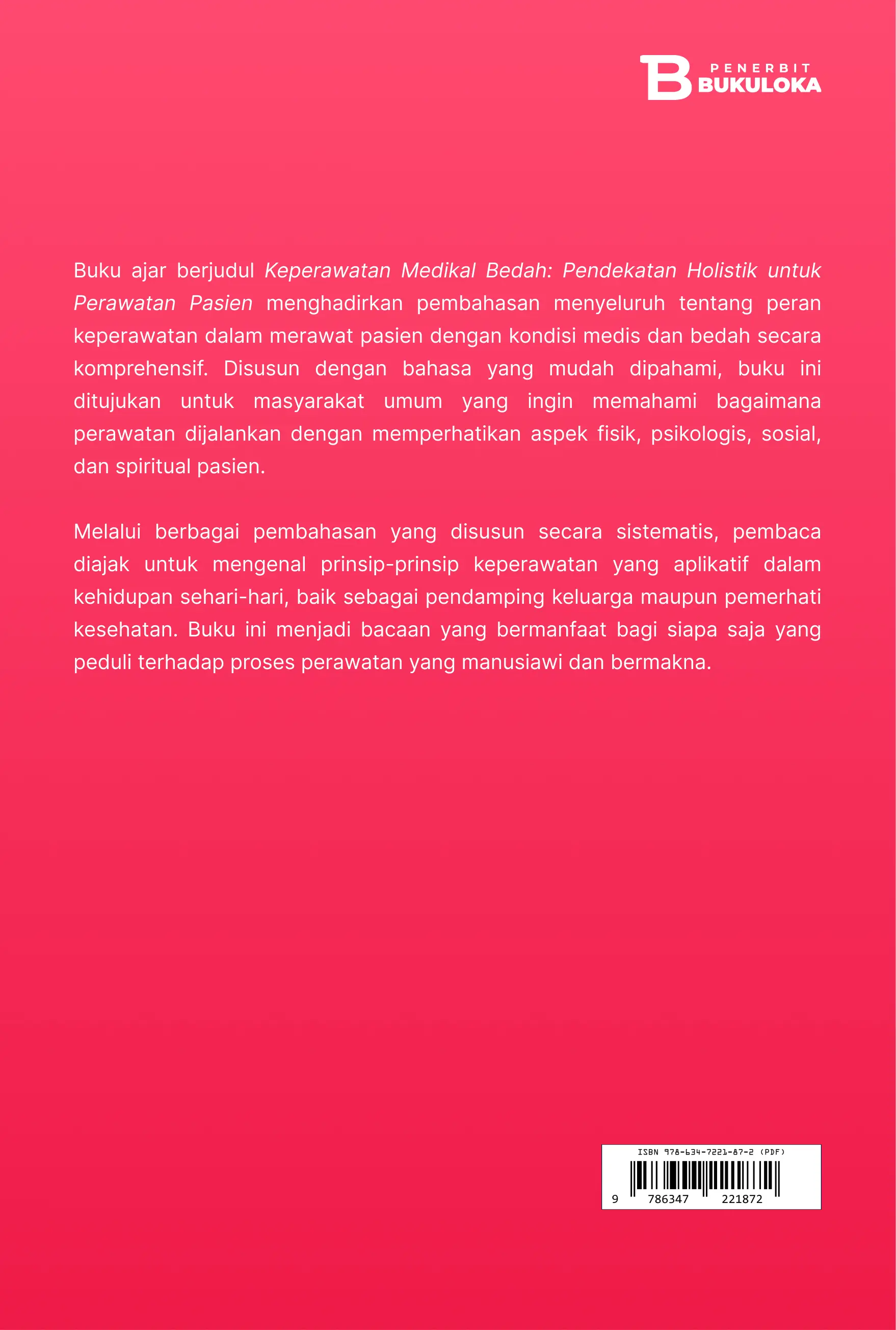 Keperawatan Medikal Bedah: Pendekatan Holistik untuk Perawatan Pasien 