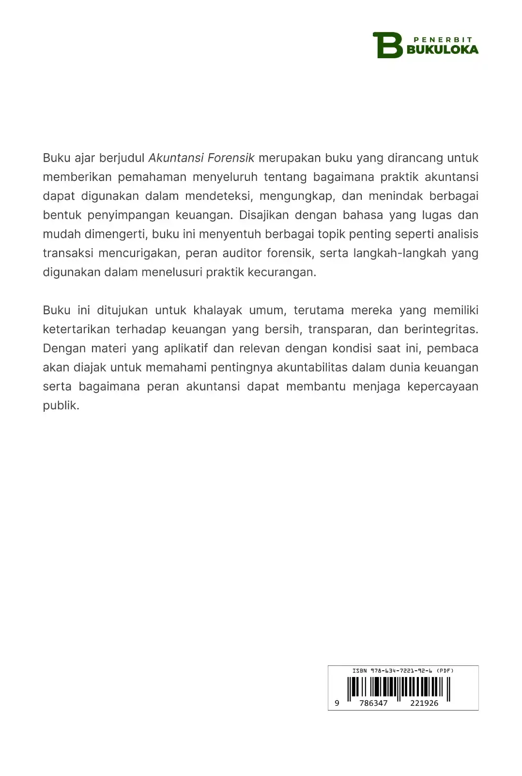 Akuntansi Forensik