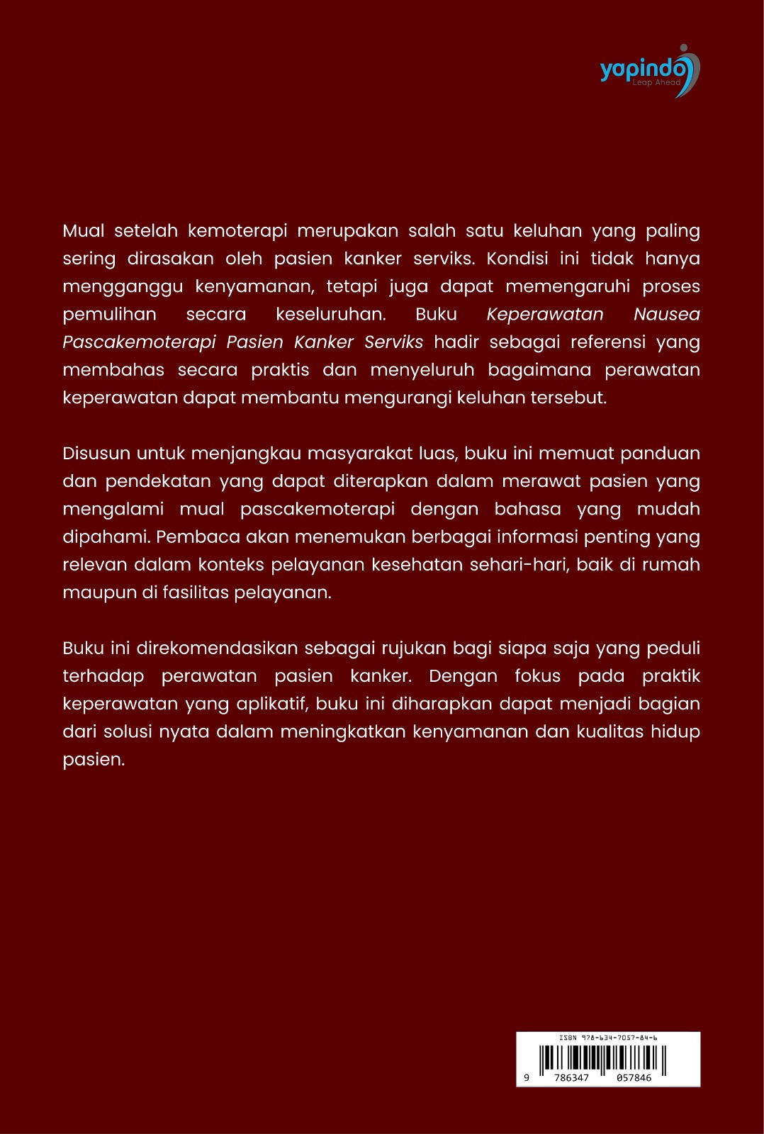 Keperawatan Nausea Pascakemoterapi Pasien Kanker Serviks