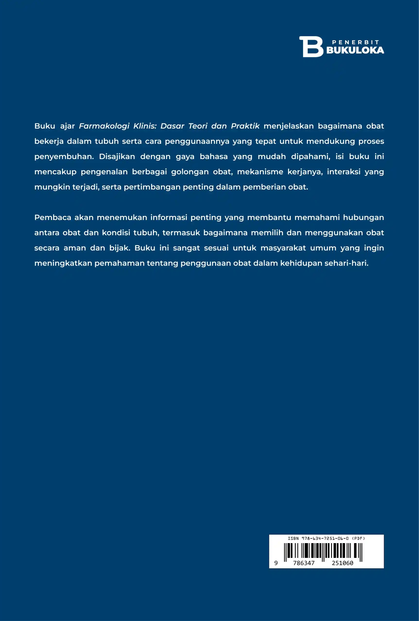 Farmakologi Klinis: Dasar Teori dan Praktik 