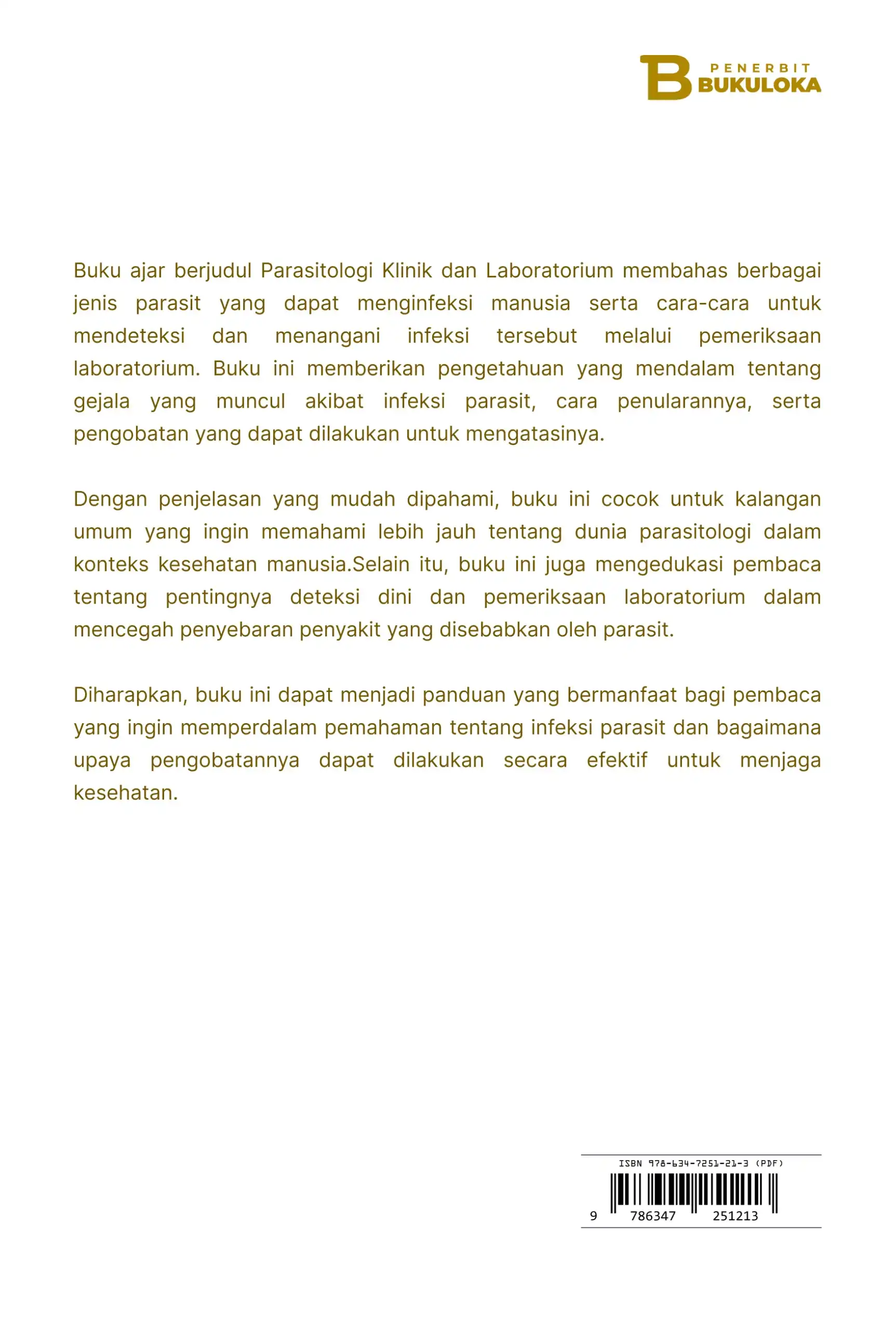 Parasitologi Klinik dan Laboratorium
