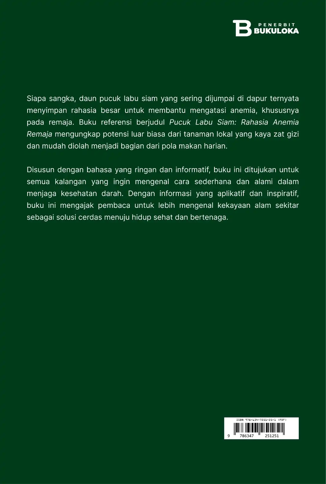 Pucuk Labu Siam: Rahasia Anemia Remaja 