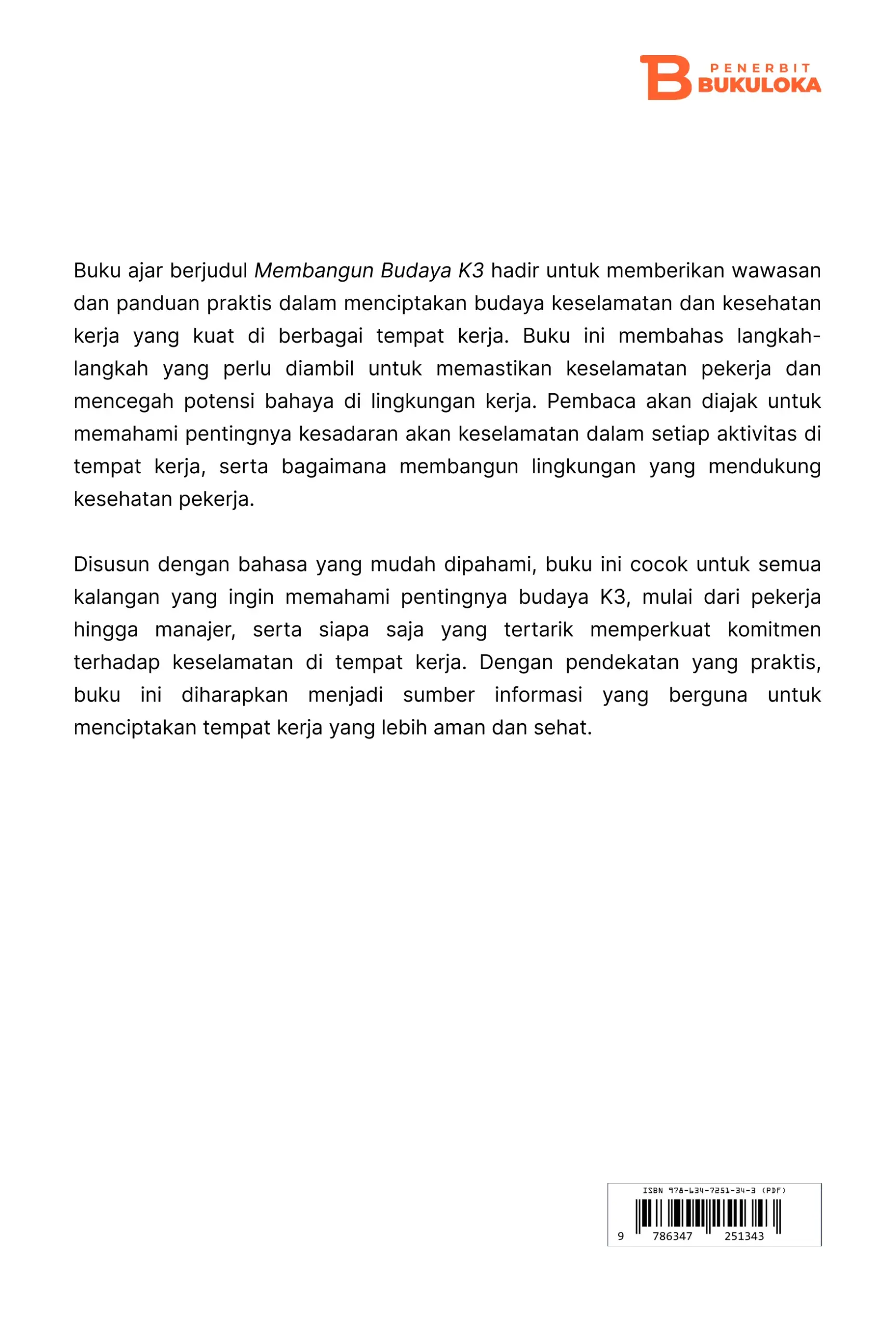 Membangun Budaya K3