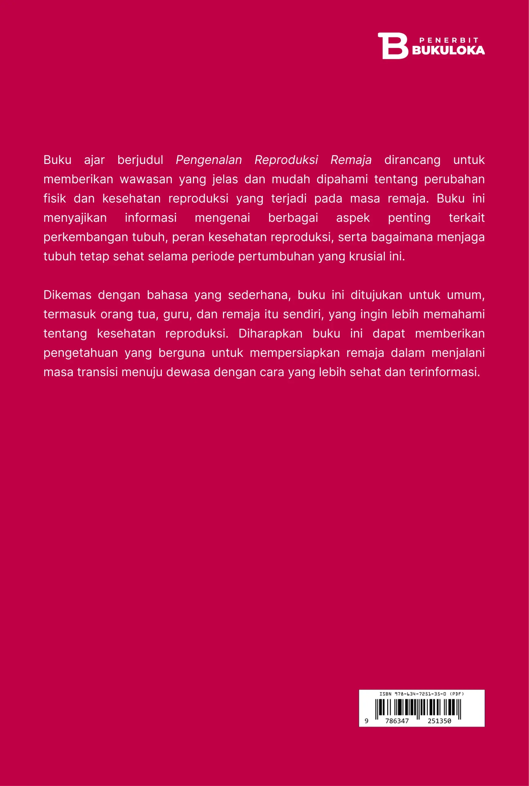 Pengenalan Reproduksi Remaja