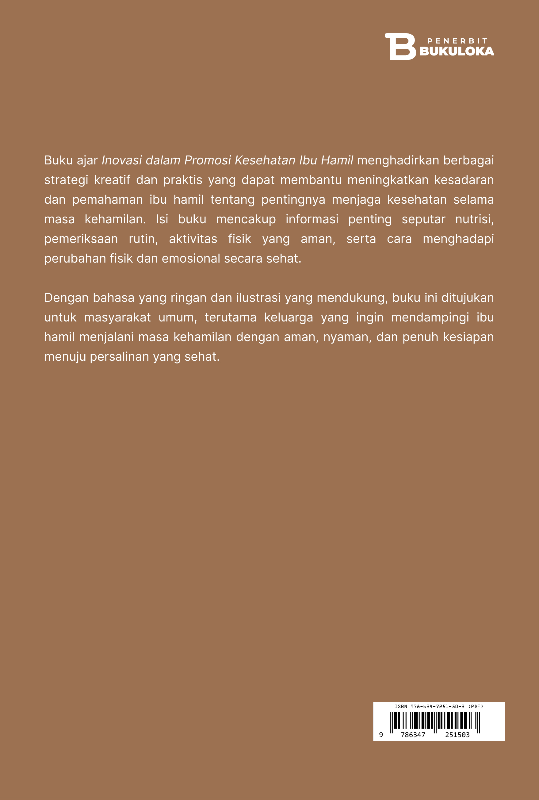 Inovasi dalam Promosi Kesehatan Ibu Hamil