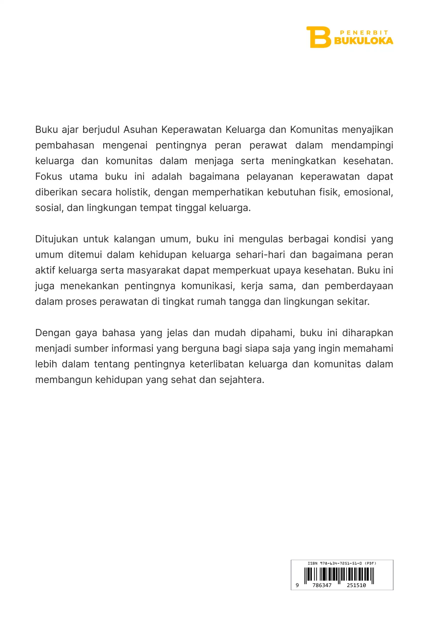 Asuhan Keperawatan Keluarga dan Komunitas 