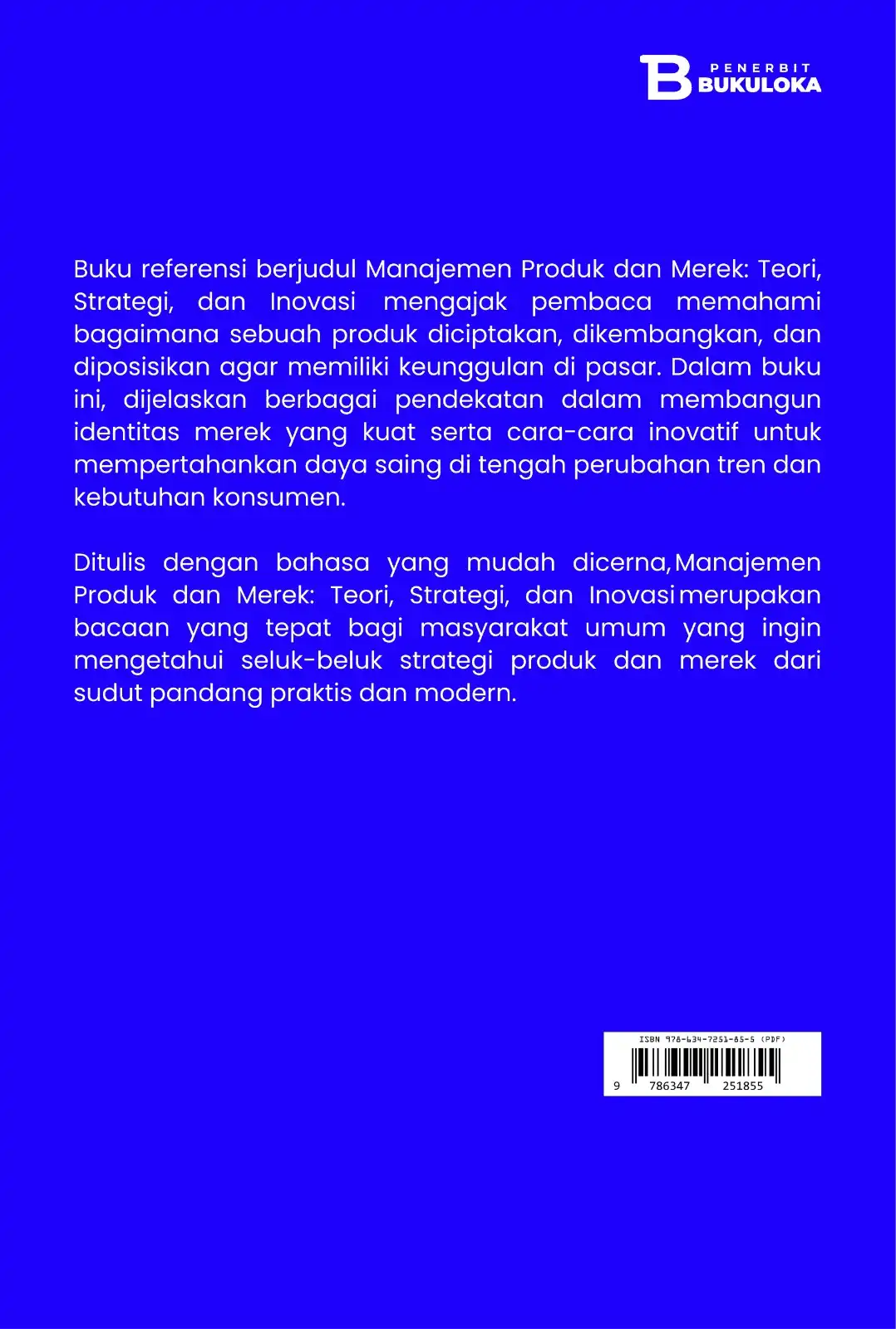 Manajemen Produk dan Merek: Teori, Strategi, dan Inovasi