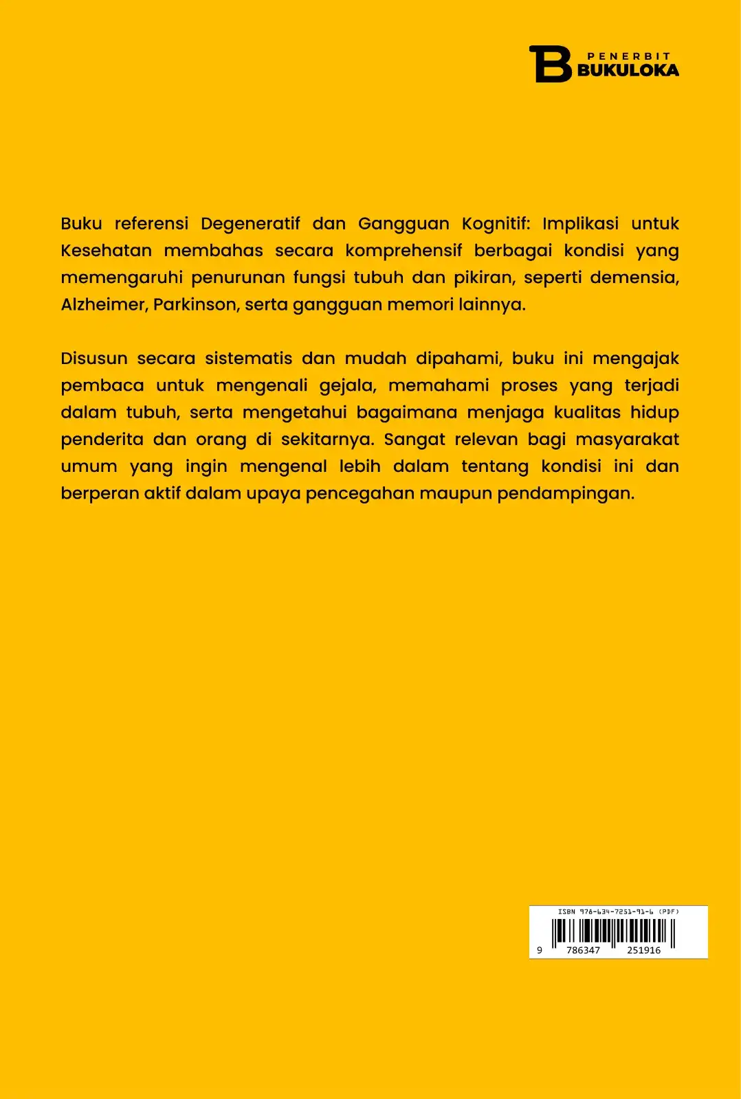 Degeneratif dan Gangguan Kognitif: Implikasi untuk Kesehatan