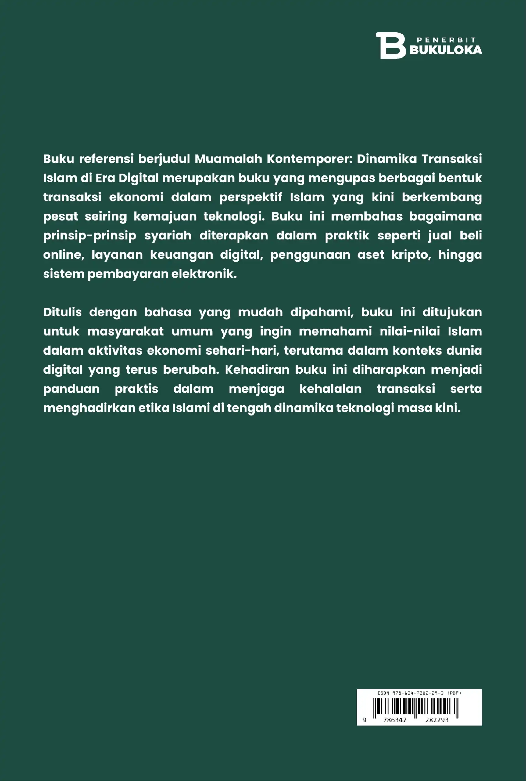 MUAMALAH KONTEMPORER: DINAMIKA TRANSAKSI ISLAM DI ERA DIGITAL