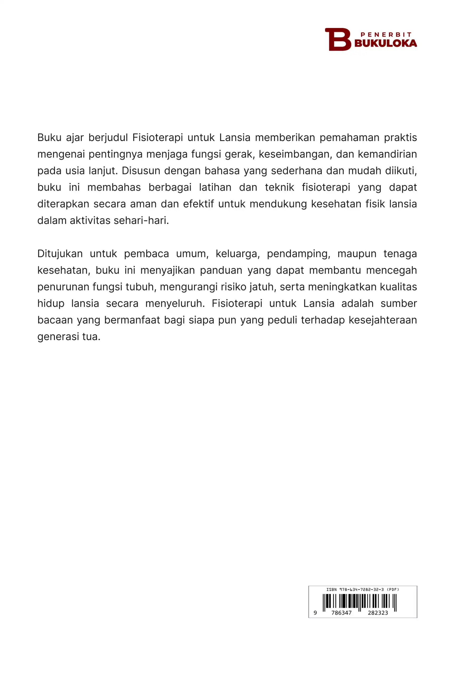 Fisioterapi untuk Lansia
