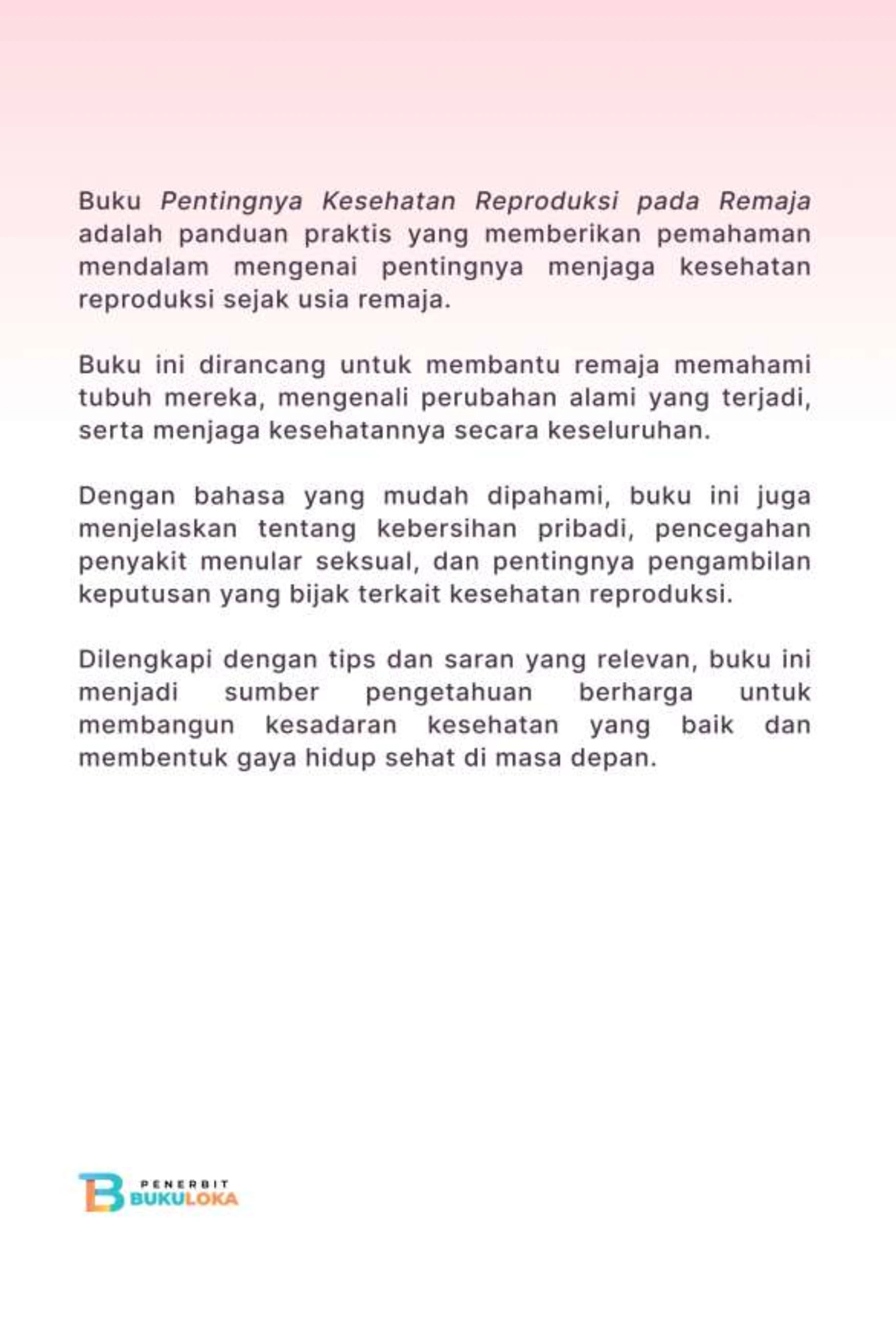 Pentingnya Kesehatan Reproduksi Pada Remaja