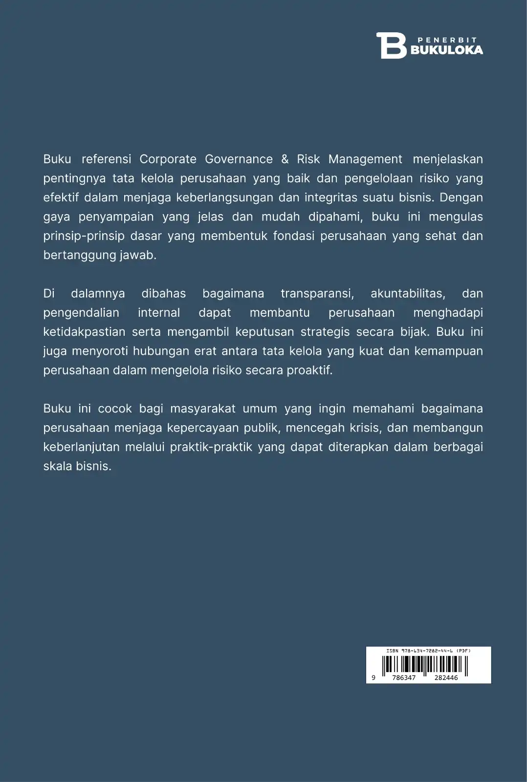 CORPORATE GOVERNANCE & RISK MANAGEMENT